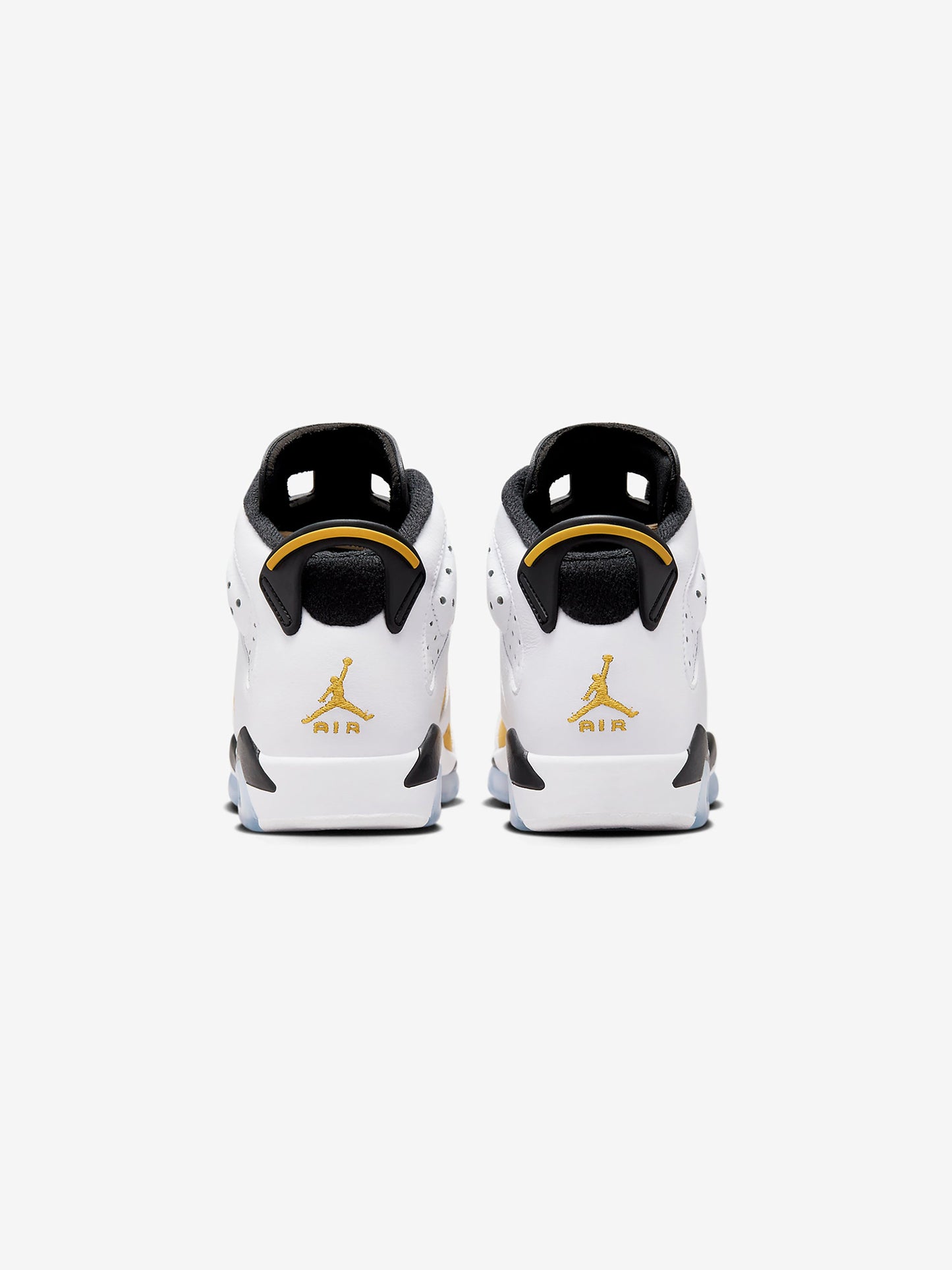 GS Air Jordan 6 Retro (White/Yellow Ochre/Black)