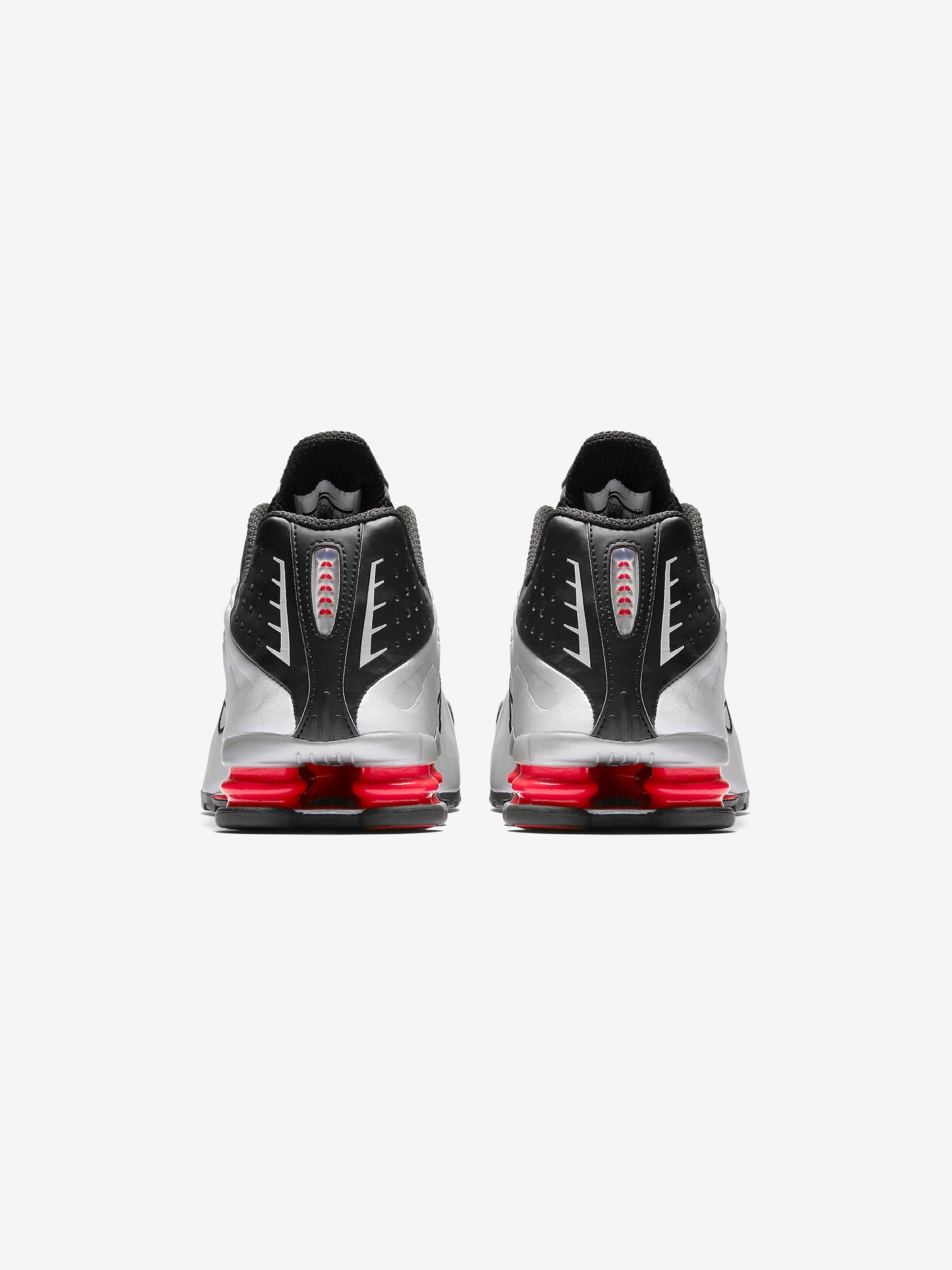 Nike Shox R4 (BLACK/METALLIC SILVER-MAX ORANGE)