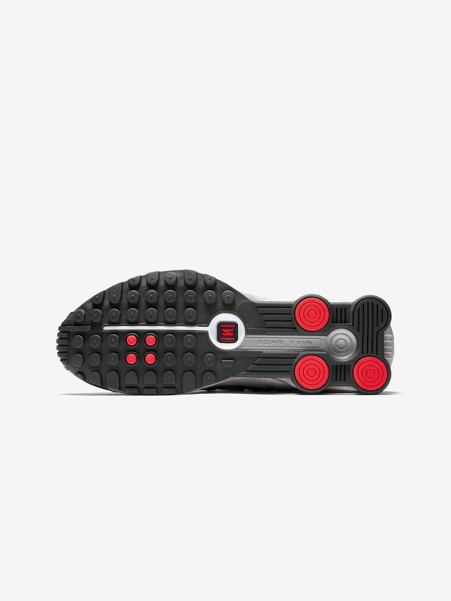 Nike Shox R4 (BLACK/METALLIC SILVER-MAX ORANGE)