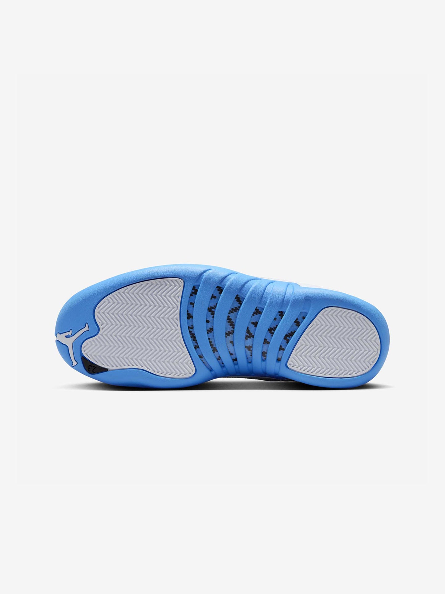 Air Jordan 12 Retro "Melo" (White/University Blue-Metallic Silver)