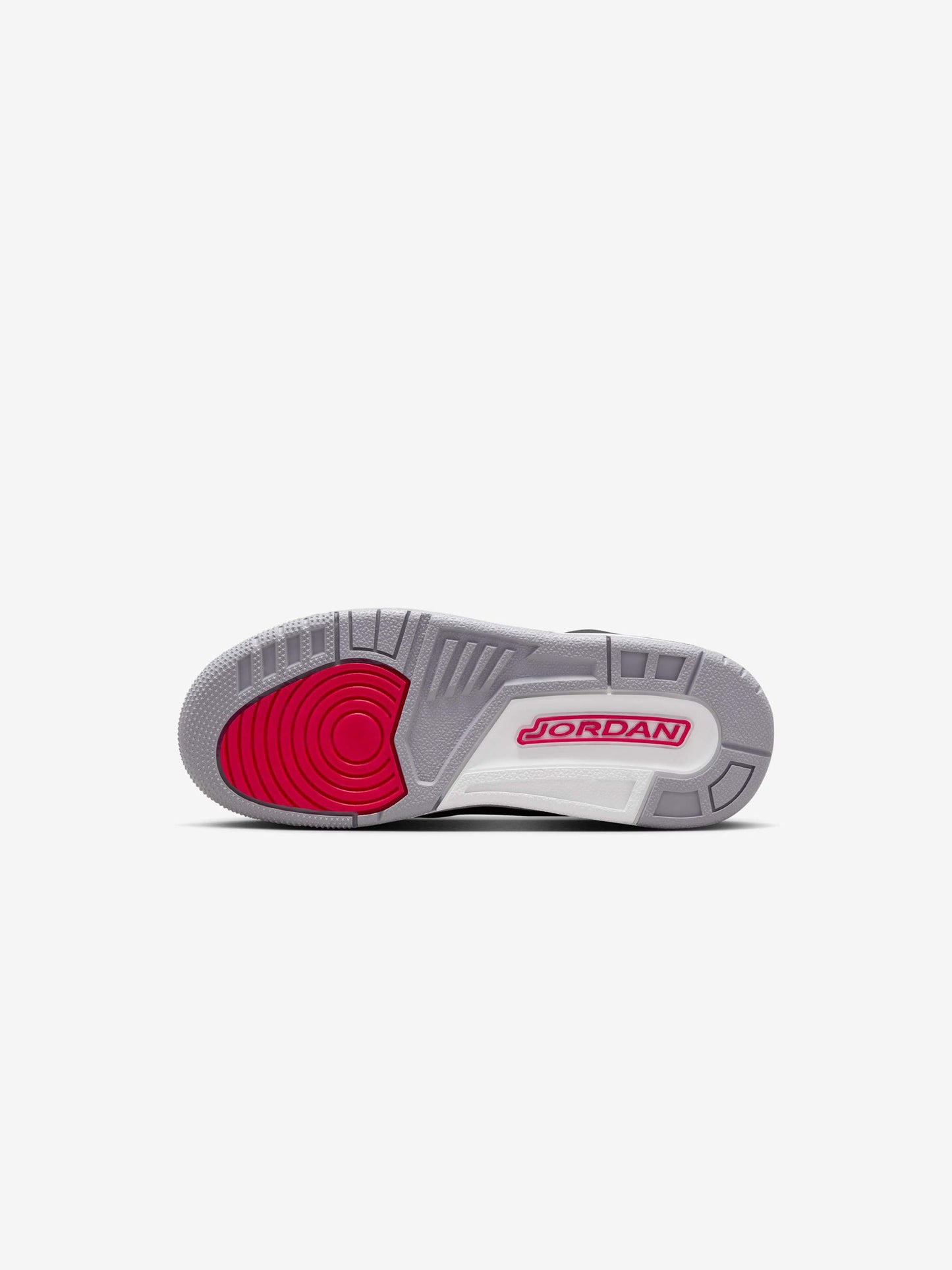 GS Air Jordan 3 Retro (BLACK/FIRE RED-CEMENT GREY-SUMMIT WHITE)