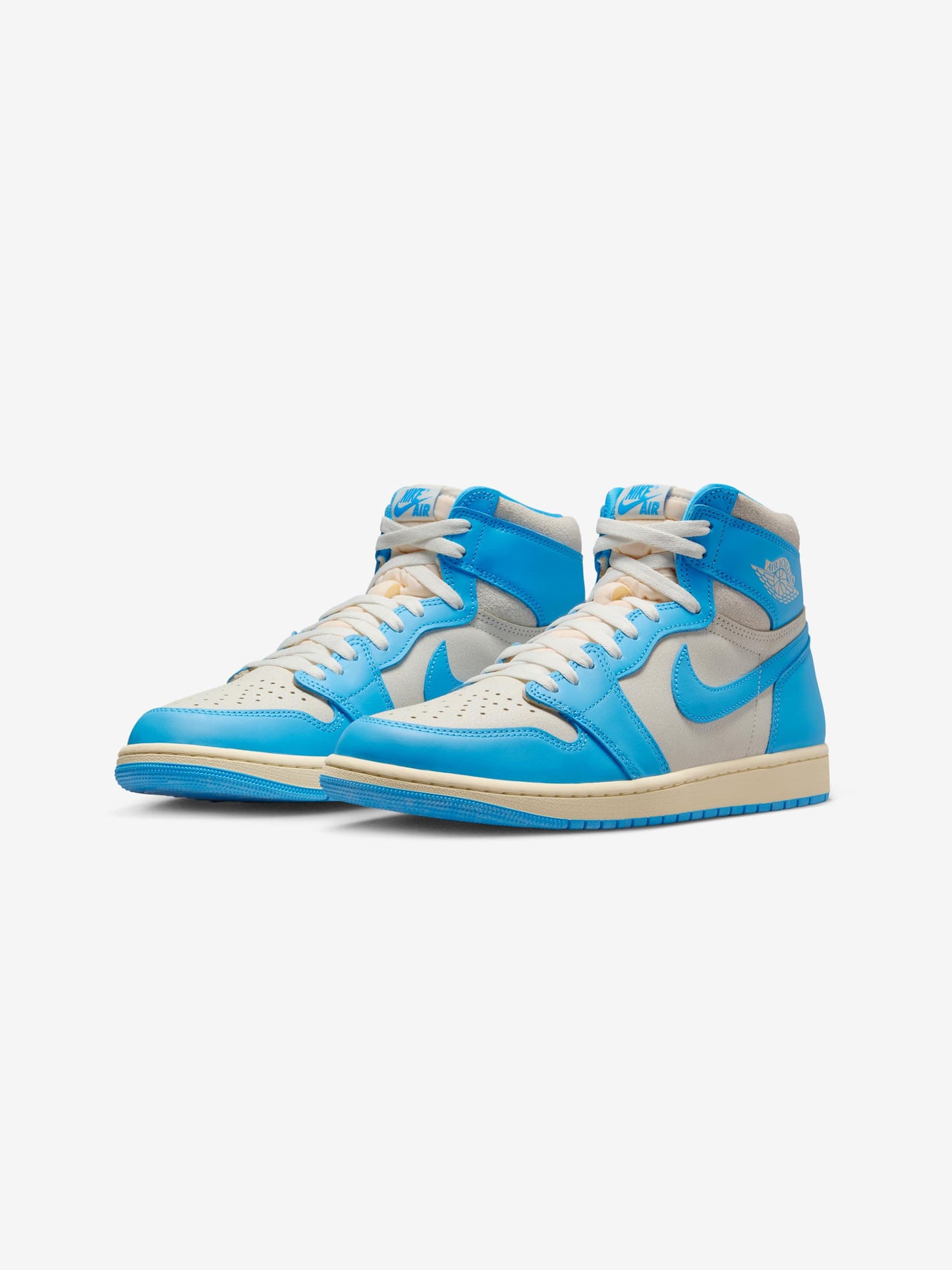 Air Jordan 1 Retro High OG "UNC Reimagined" (DK POWDER BLUE/DK POWDER BLUE-SAIL)