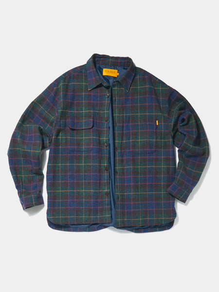 Dodger Flannel-Navy/Green – LUDIC