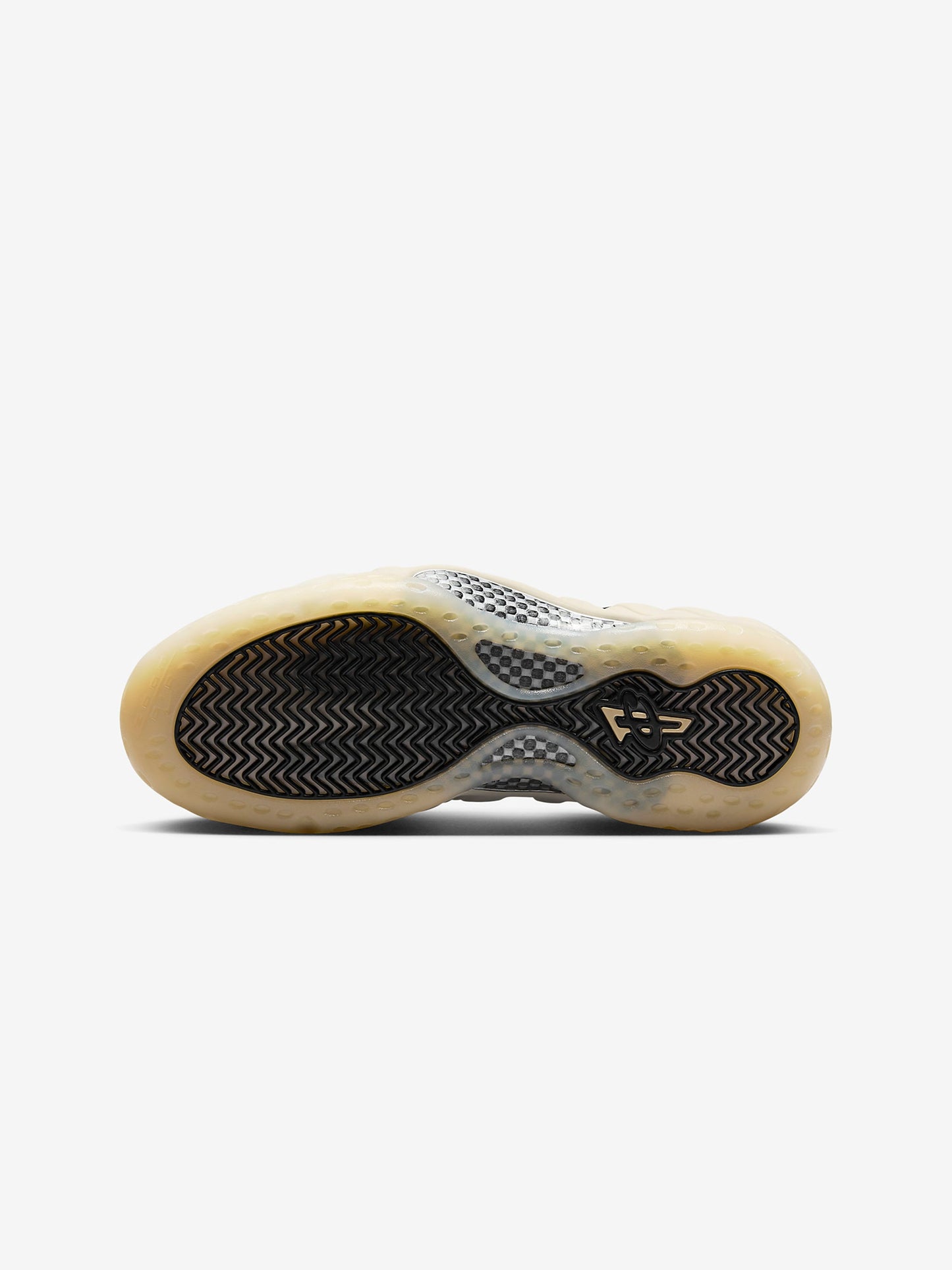 AIR FOAMPOSITE ONE (BLACK/TEAM GOLD-LT OREWOOD BRN-CHROME)