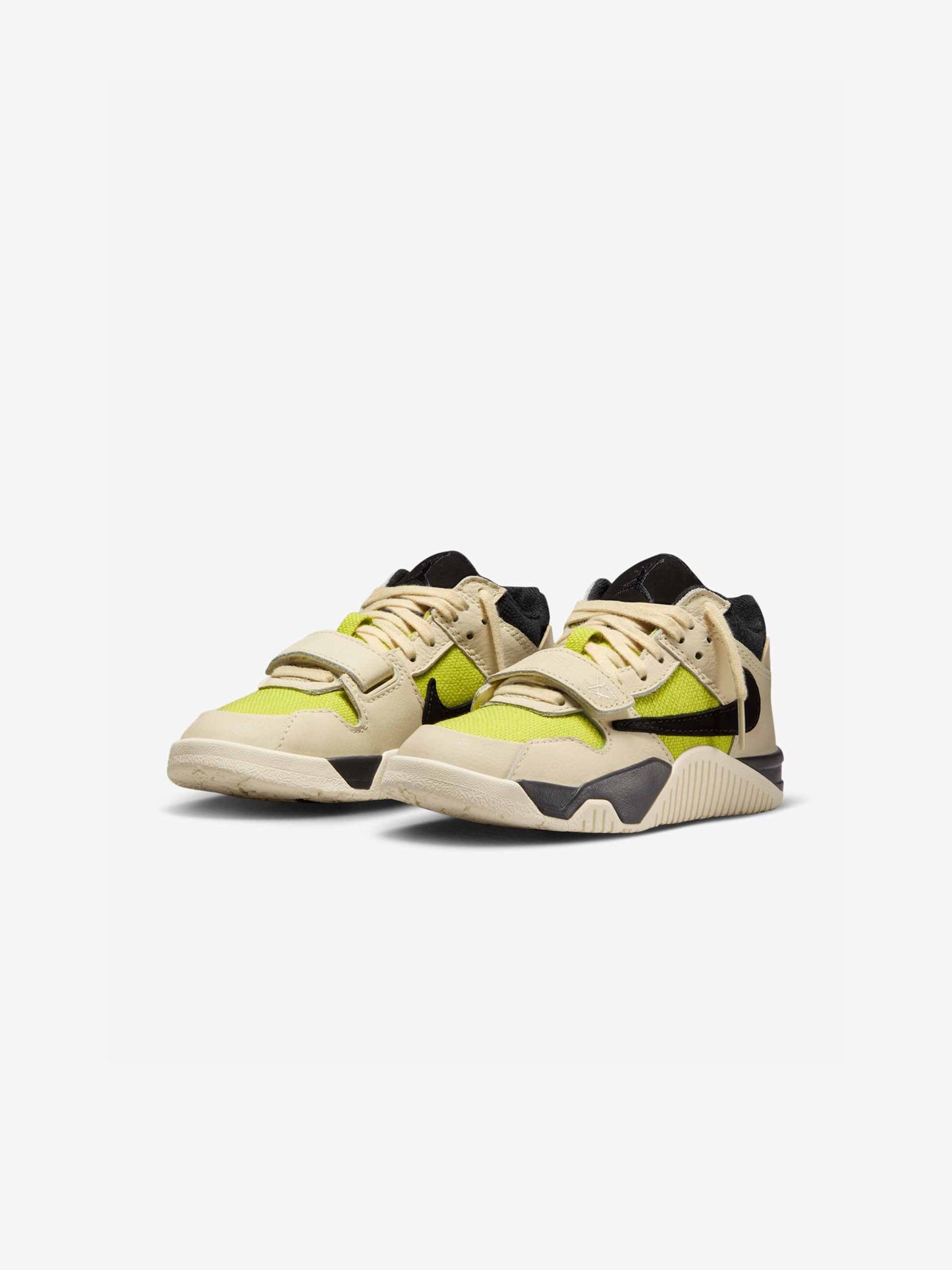 Jordan x Travis Scott Jumpman Jack PS "Bright Cactus" (MUSLIN/BLACK-BRIGHT CACTUS)