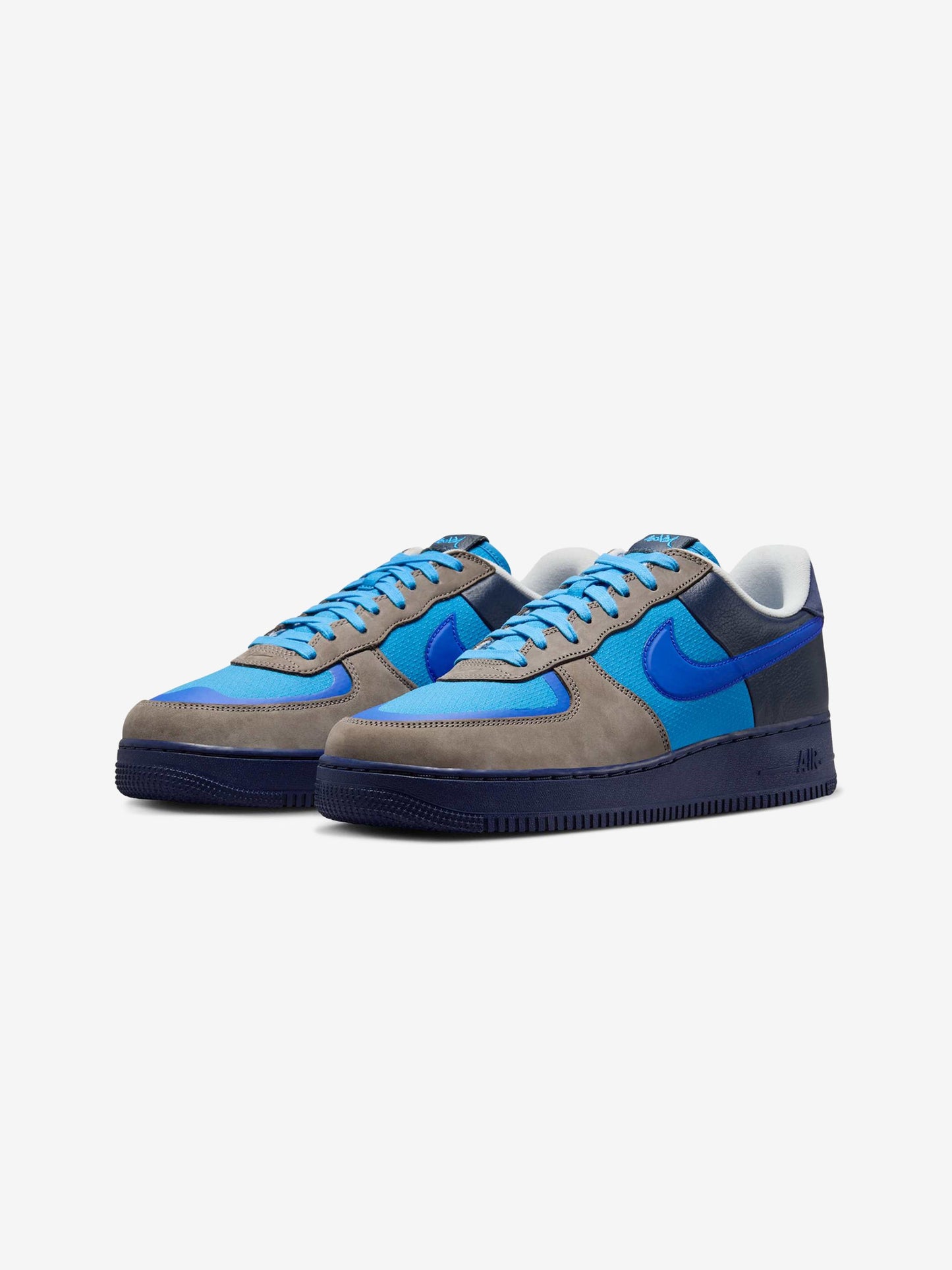 Nike Air Force 1 Low SP (SOFT GREY/VARSITY ROYAL-HARBOR BLUE)