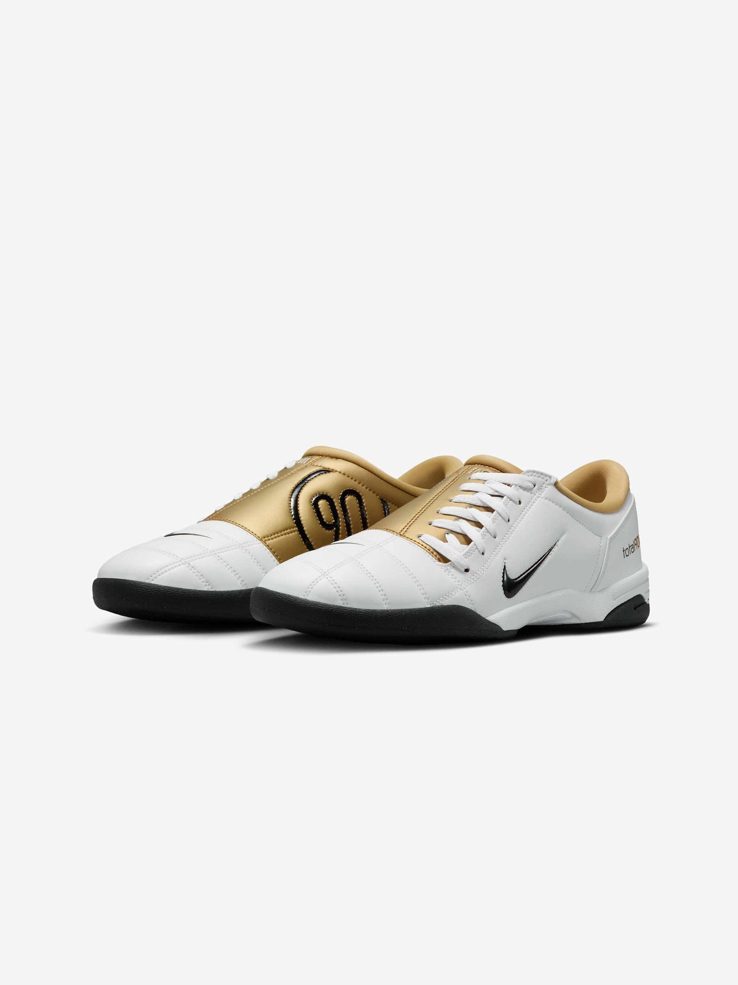 Nike T90 SP (White/Black-Metallic Gold)