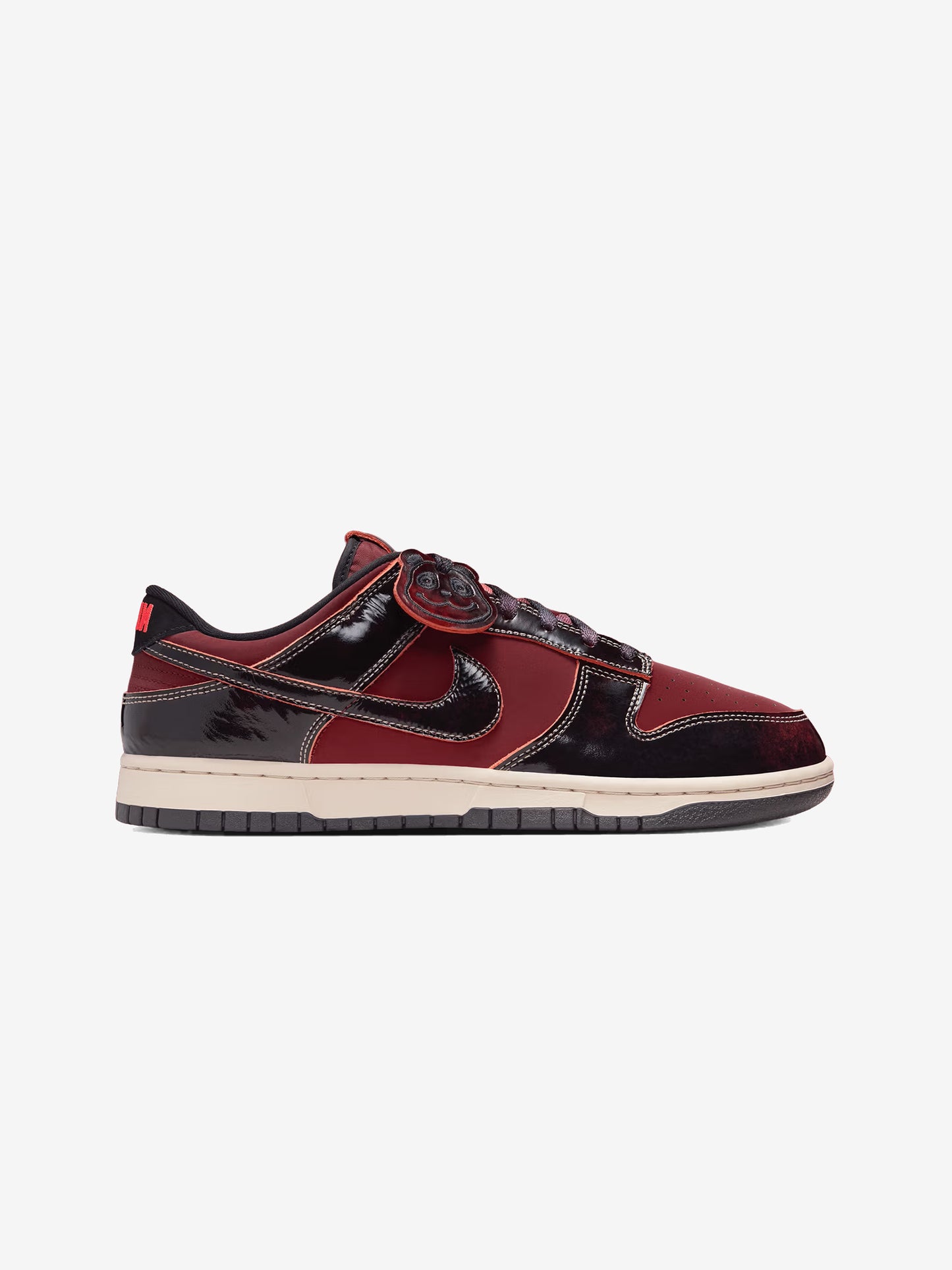 Nike Dunk Low "Panda Dark Team Red"