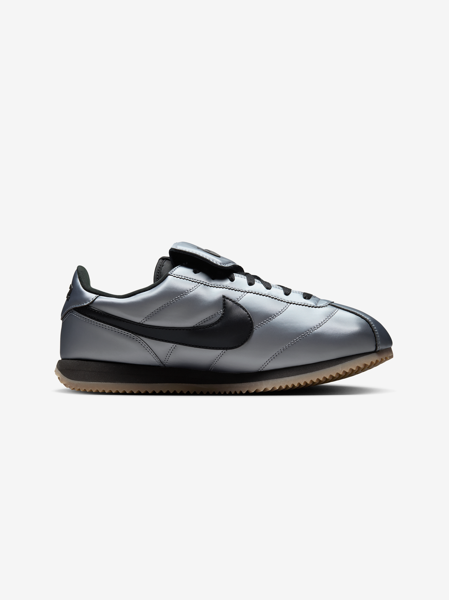 Nike Cortez SE (Metallic Cool Grey/Black - Gum Dark Brown)
