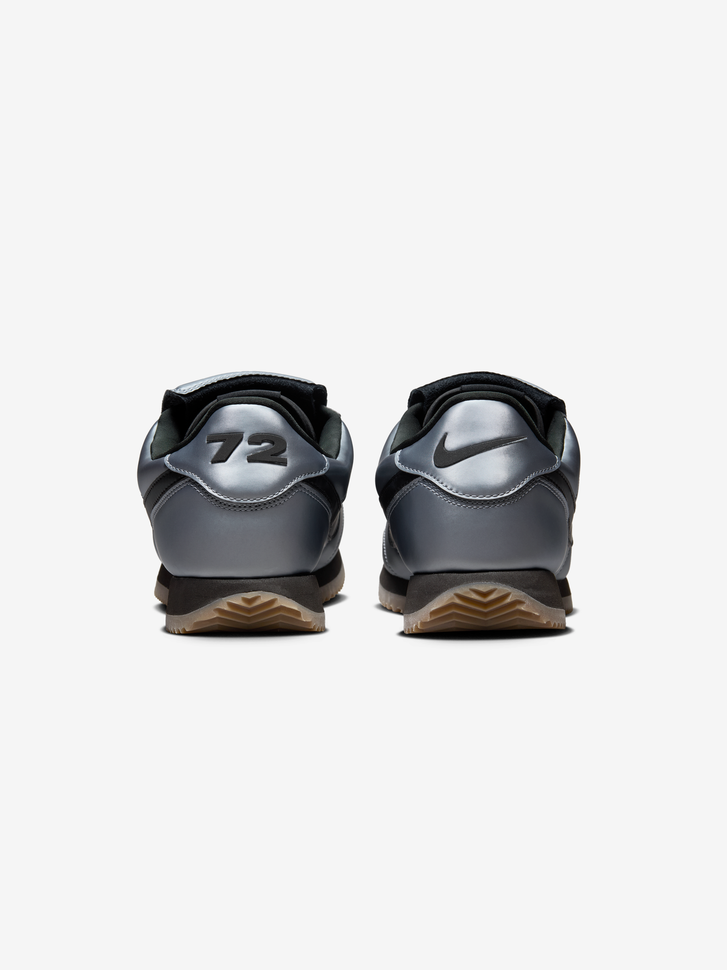 Nike Cortez SE (Metallic Cool Grey/Black - Gum Dark Brown)