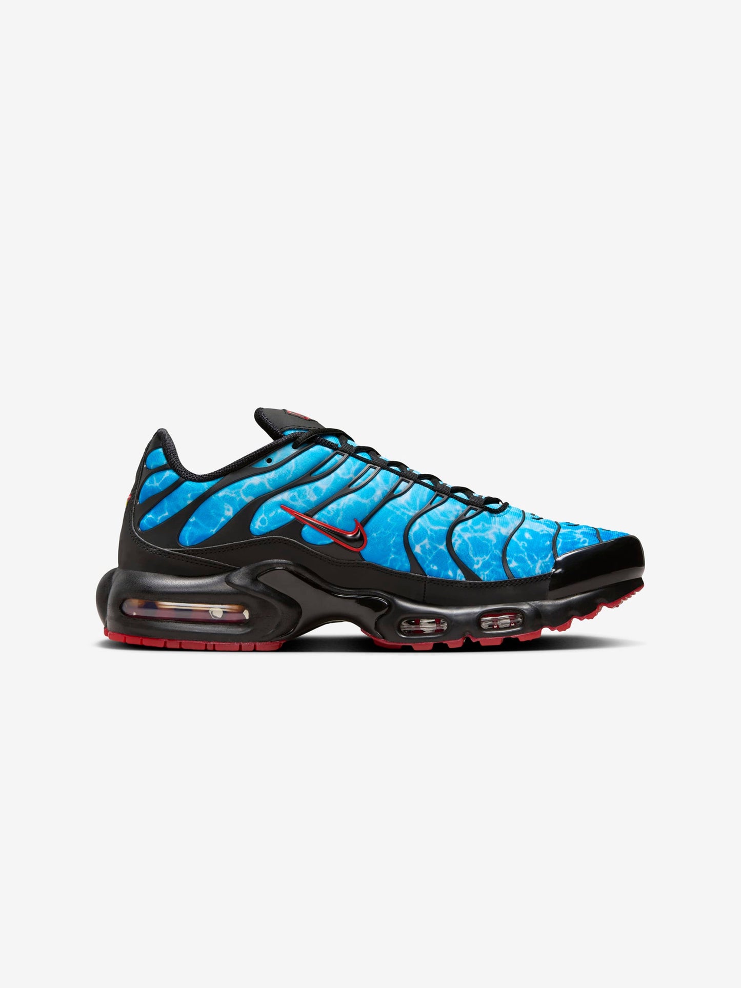 NIKE AIR MAX PLUS (BLACK/BLACK-BALTIC BLUE-PHOTO BLUE)