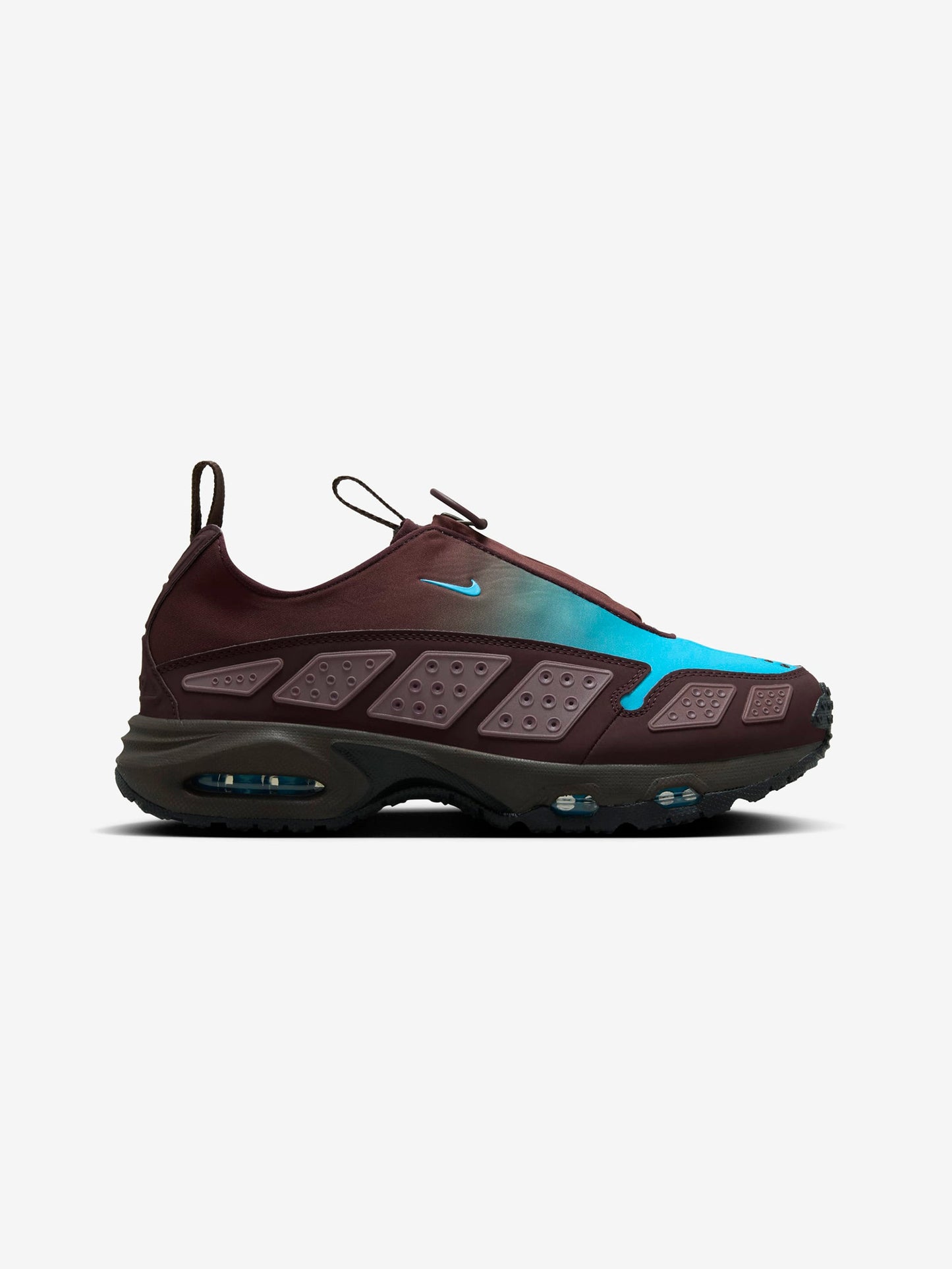 Women's NIKE AIR MAX SNDR (BURGUNDY CRUSH/BALTIC BLUE-BAROQUE BROWN)