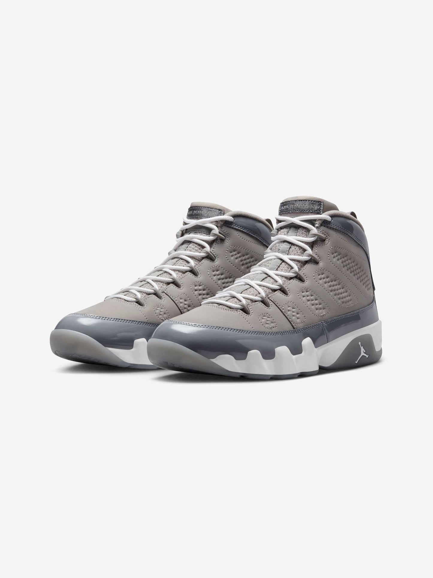 AIR JORDAN 9 RETRO (MEDIUM GREY/COOL GREY-WHITE)