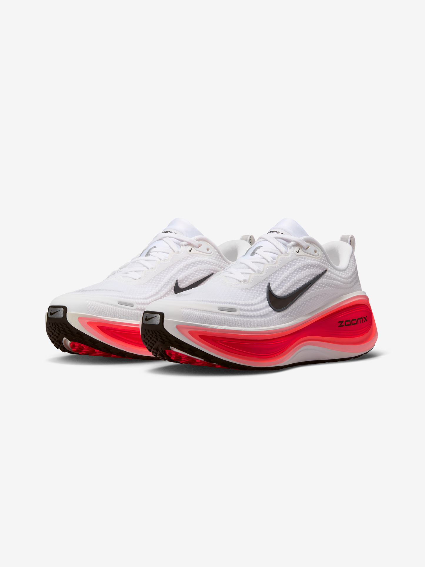 Nike Vomero Plus (White/Black/Bright Crimson)