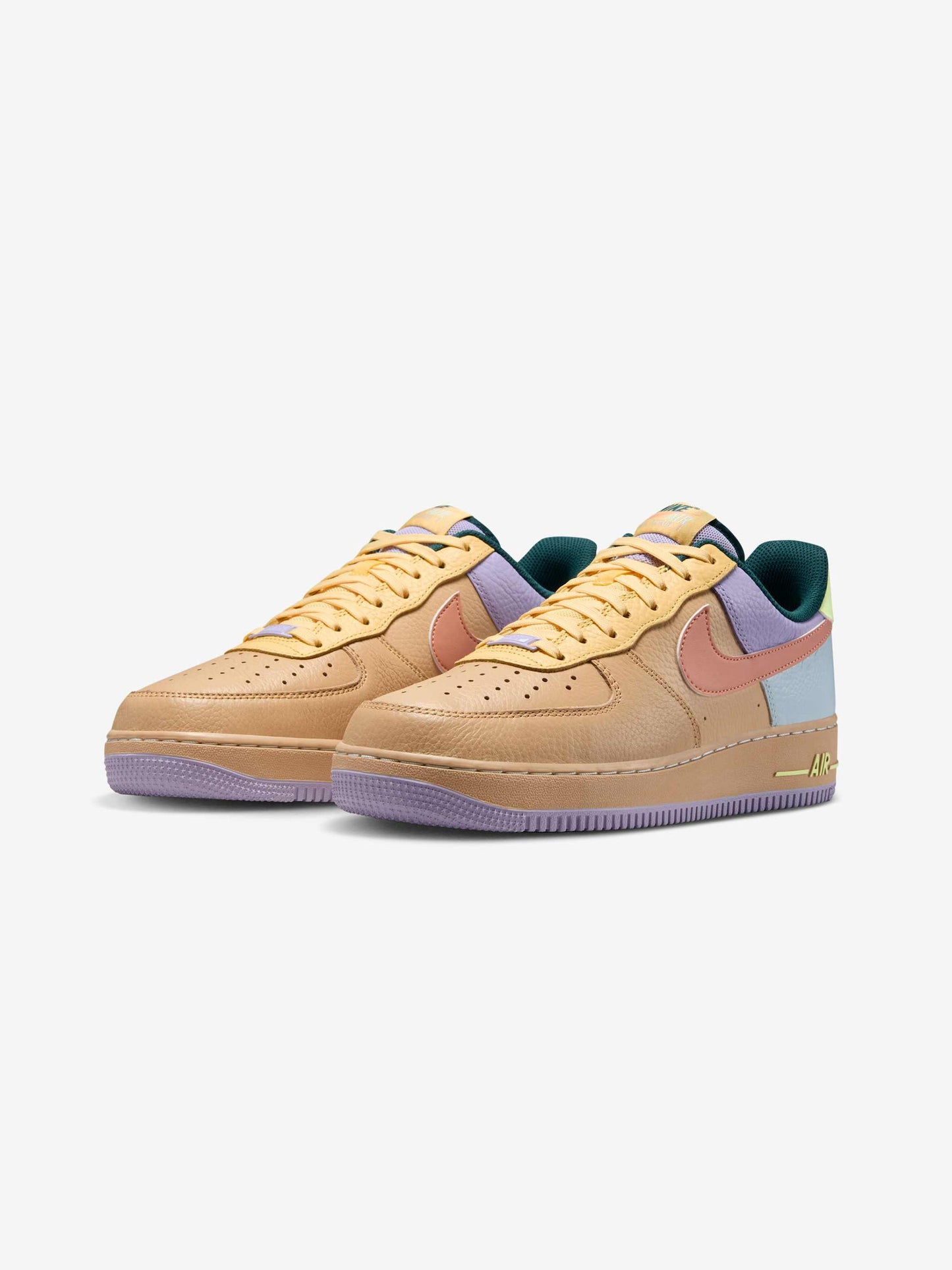 NIKE AIR FORCE 1 '07 "EASTER" (SESAME/APRICOT AGATE-HYDRANGEAS)