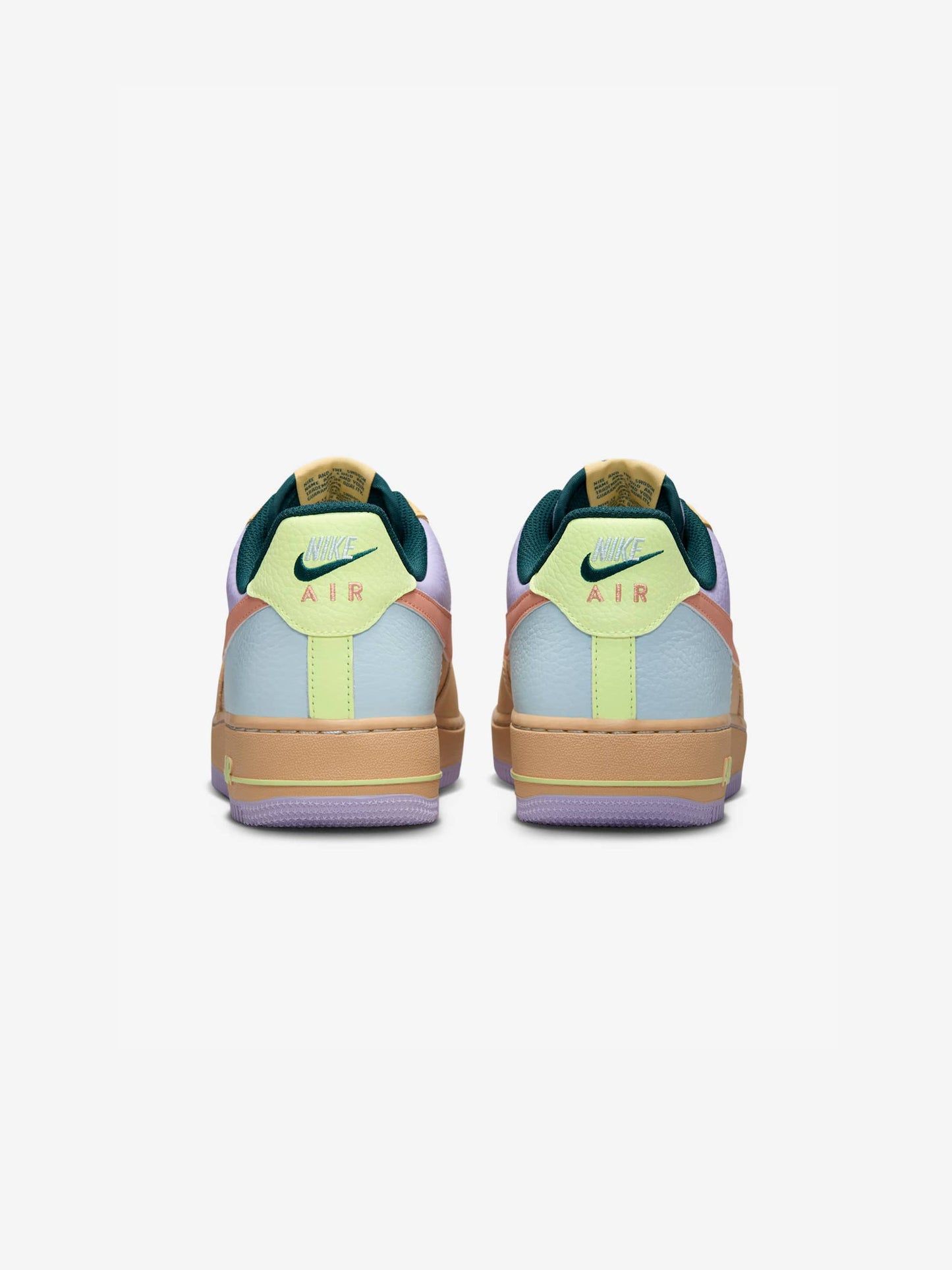 NIKE AIR FORCE 1 '07 "EASTER" (SESAME/APRICOT AGATE-HYDRANGEAS)