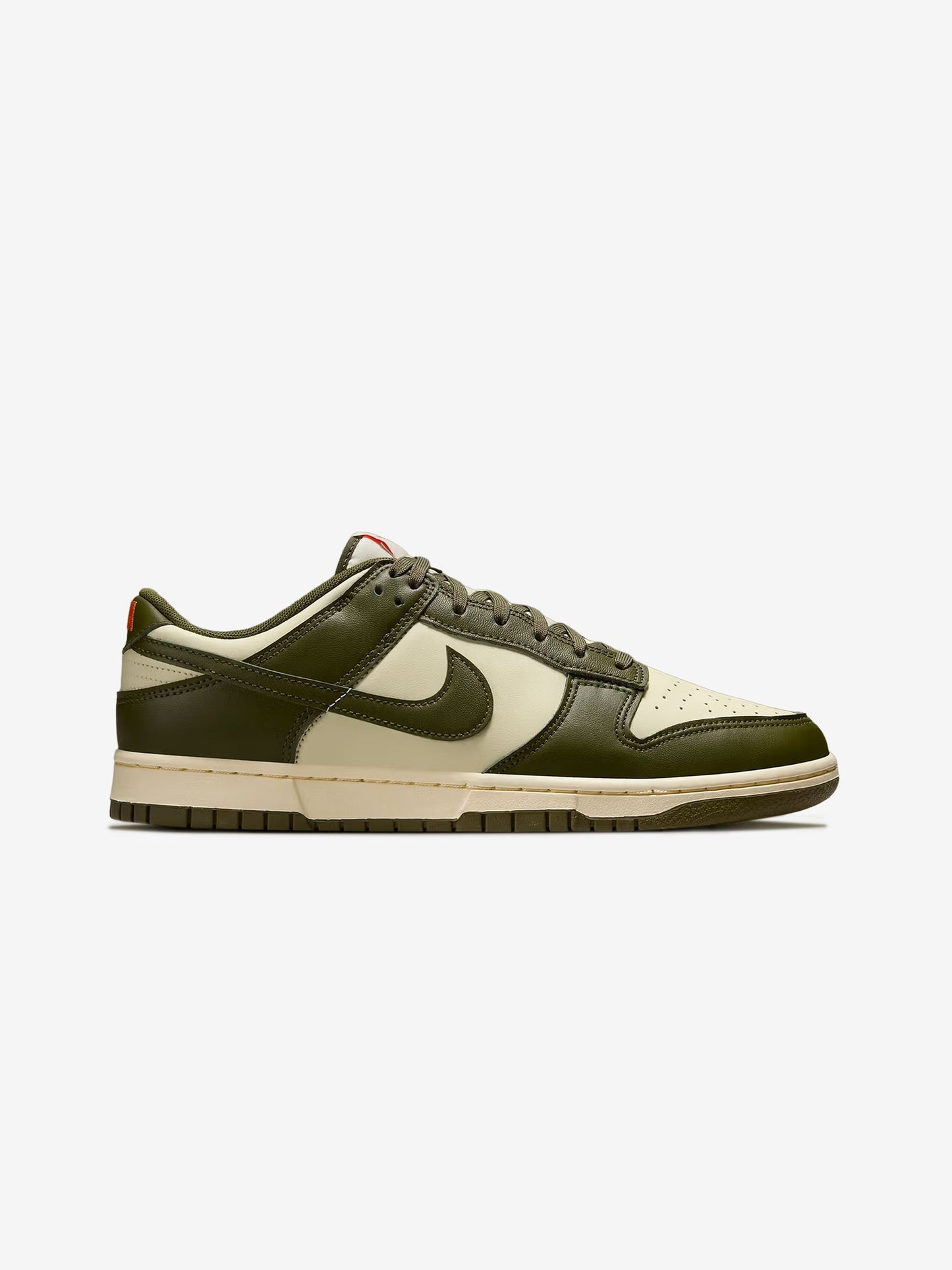 Nike Dunk Low Retro (Coconut Milk/Rough Green-Electro Orange)