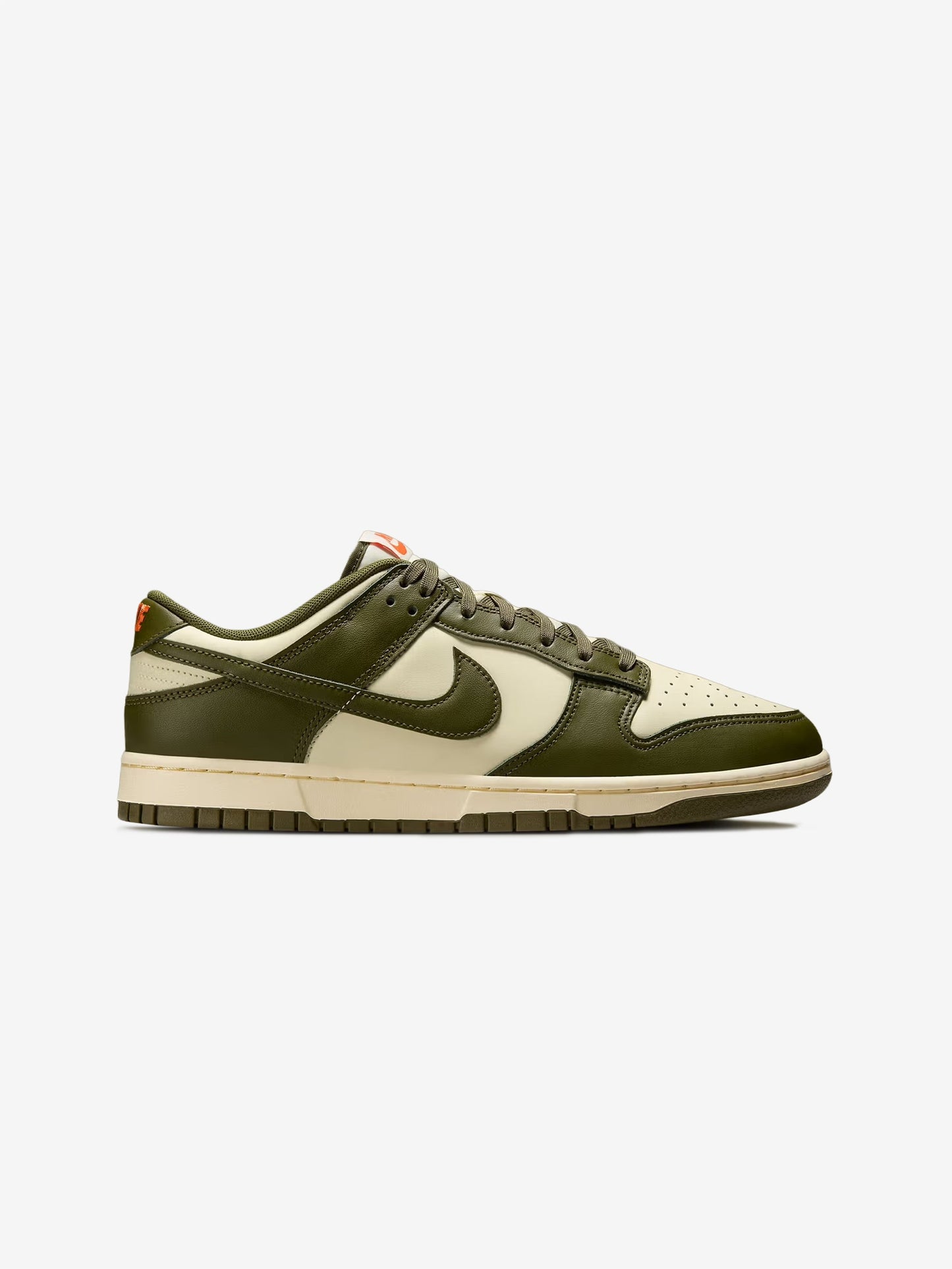 Nike Dunk Low Retro (Coconut Milk/Rough Green-Electro Orange)