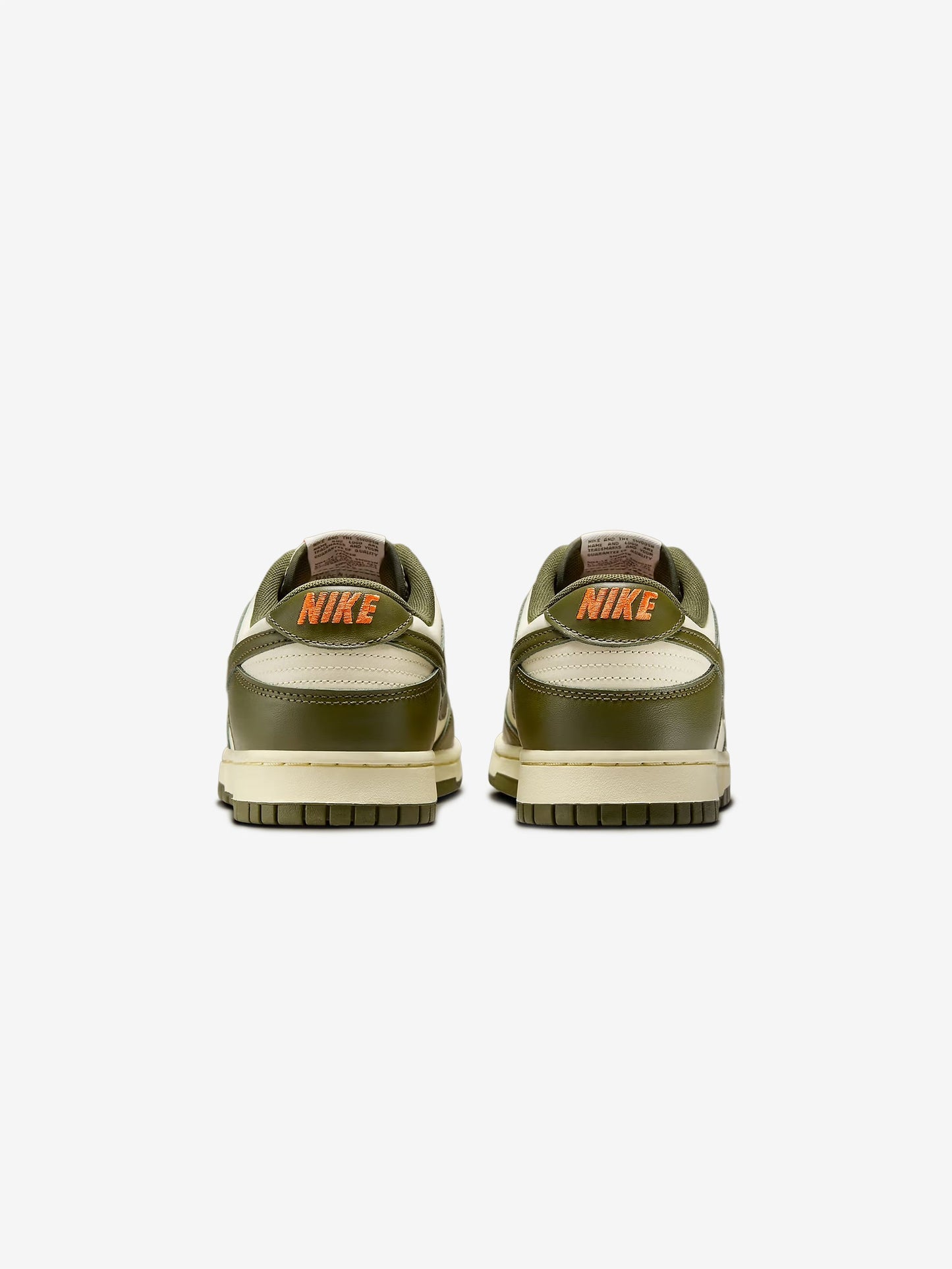 Nike Dunk Low Retro (Coconut Milk/Rough Green-Electro Orange)