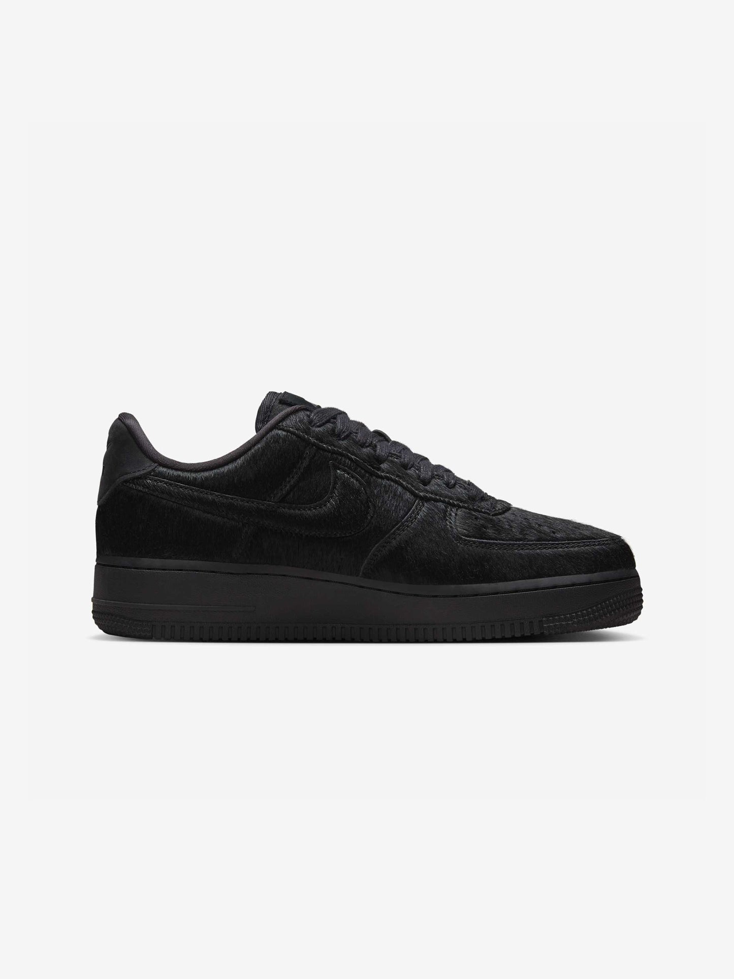 Women's Nike Air Force 1 Low '07 Pony Hair (Black/Black-Off Noir)