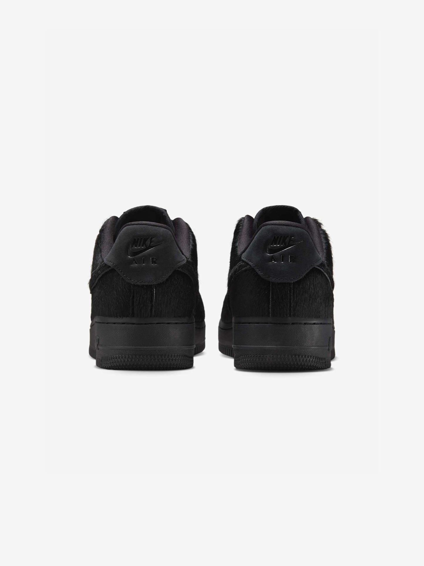 Women's Nike Air Force 1 Low '07 Pony Hair (Black/Black-Off Noir)