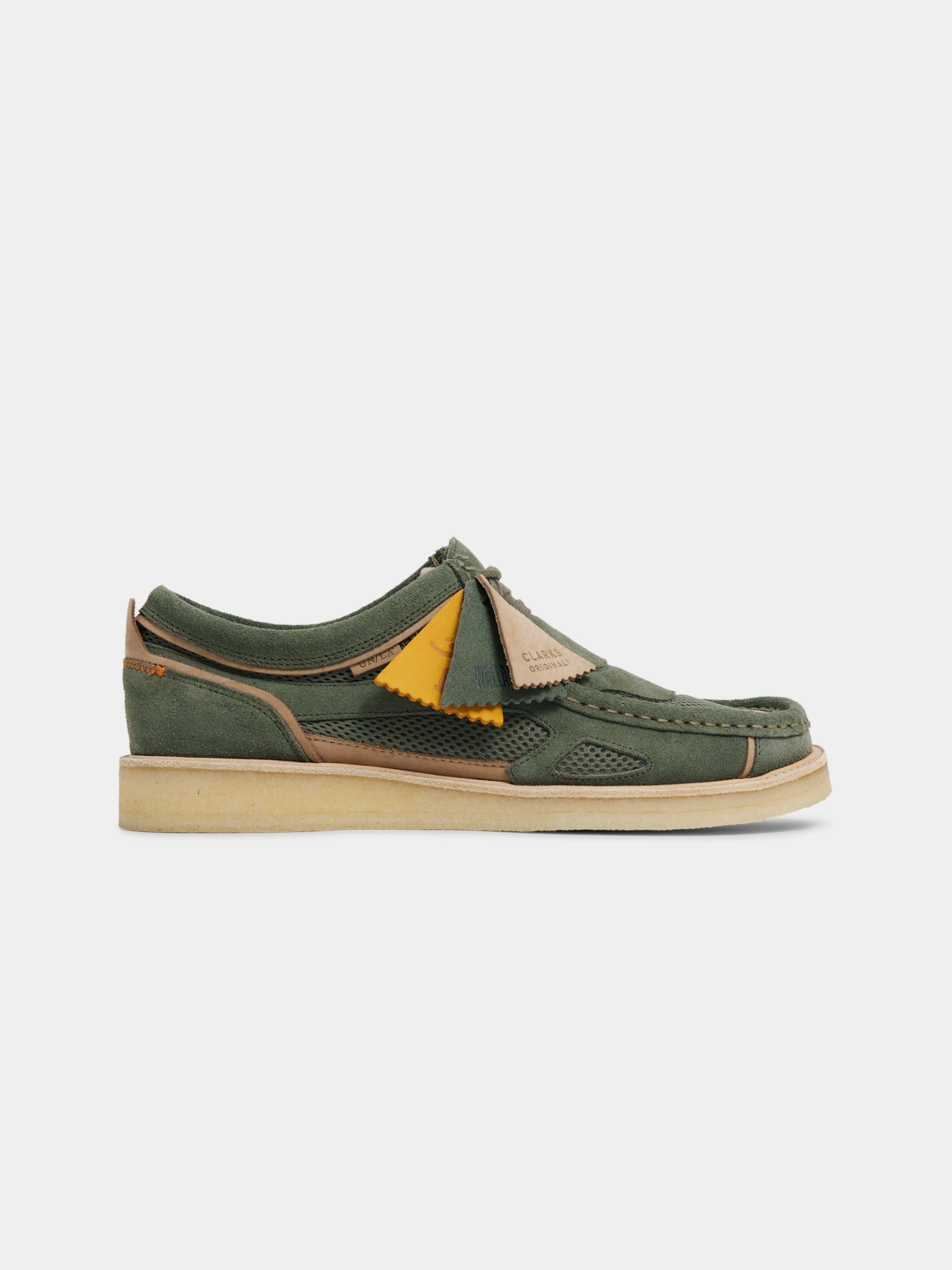 Union x Clarks Wallabee (Covert Green)