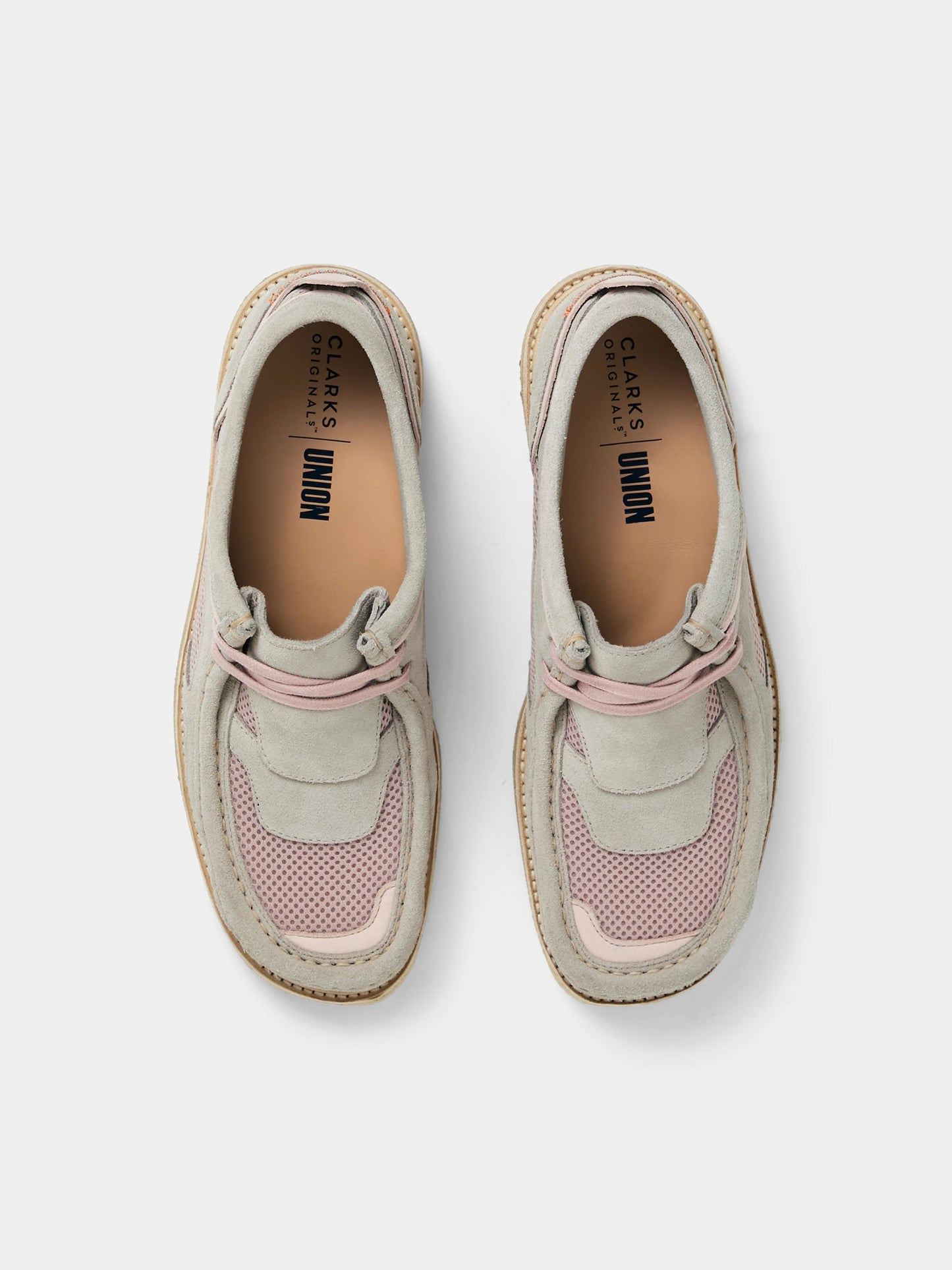 Union x Clarks Wallabee (Cameo Rose)