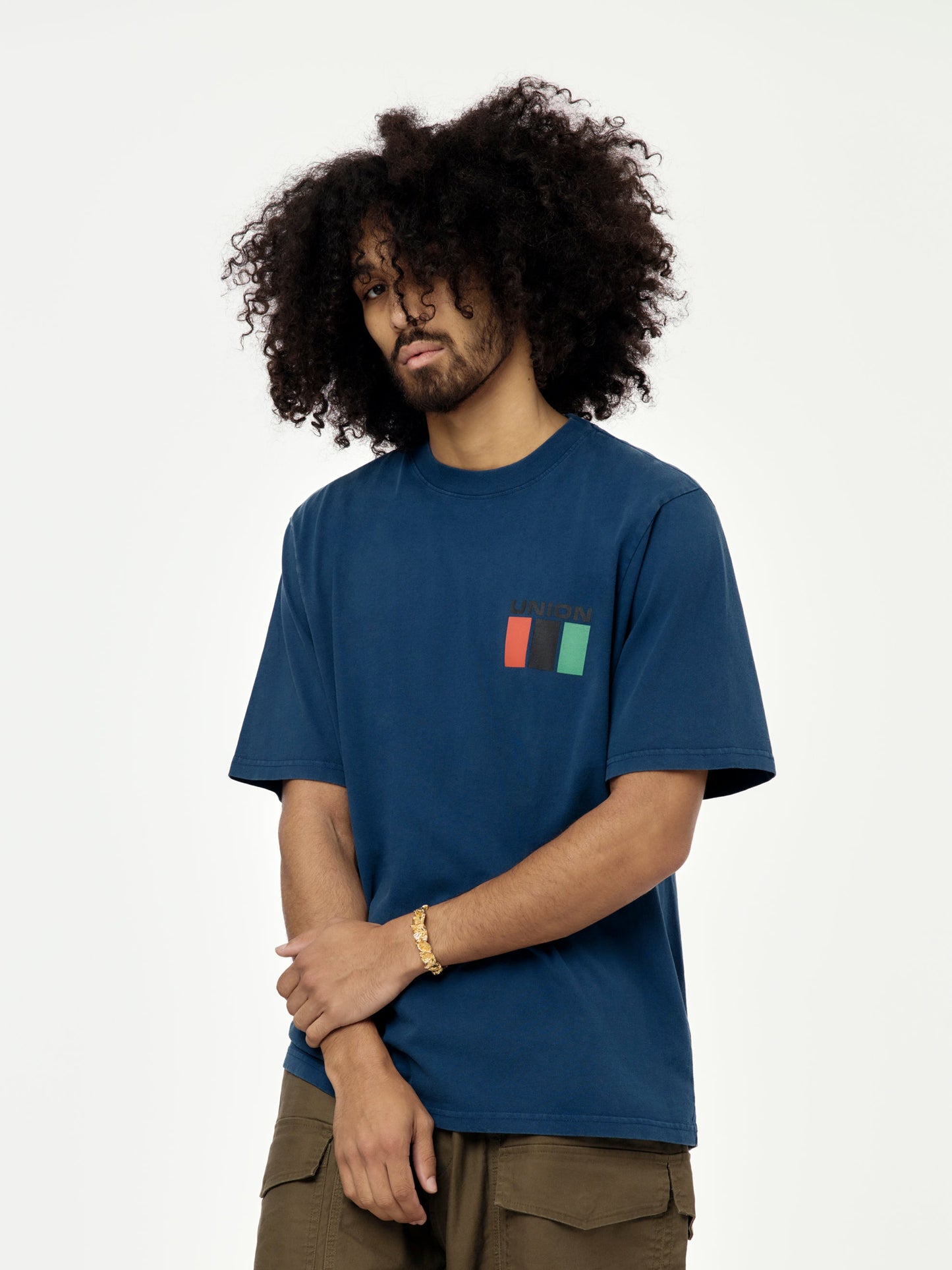 Stripes Tee (Vintage Navy)