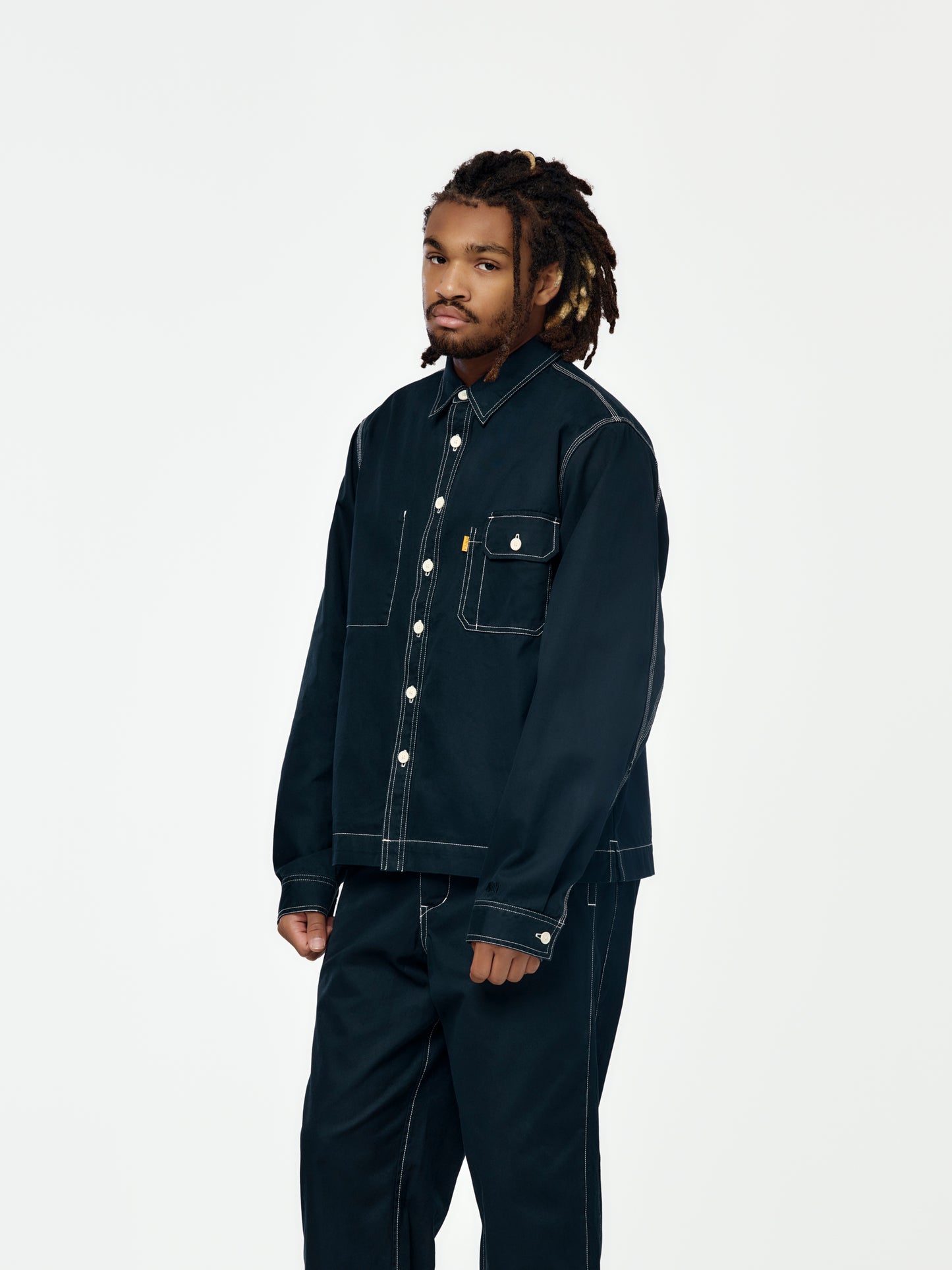 Porter Shirt (Navy)