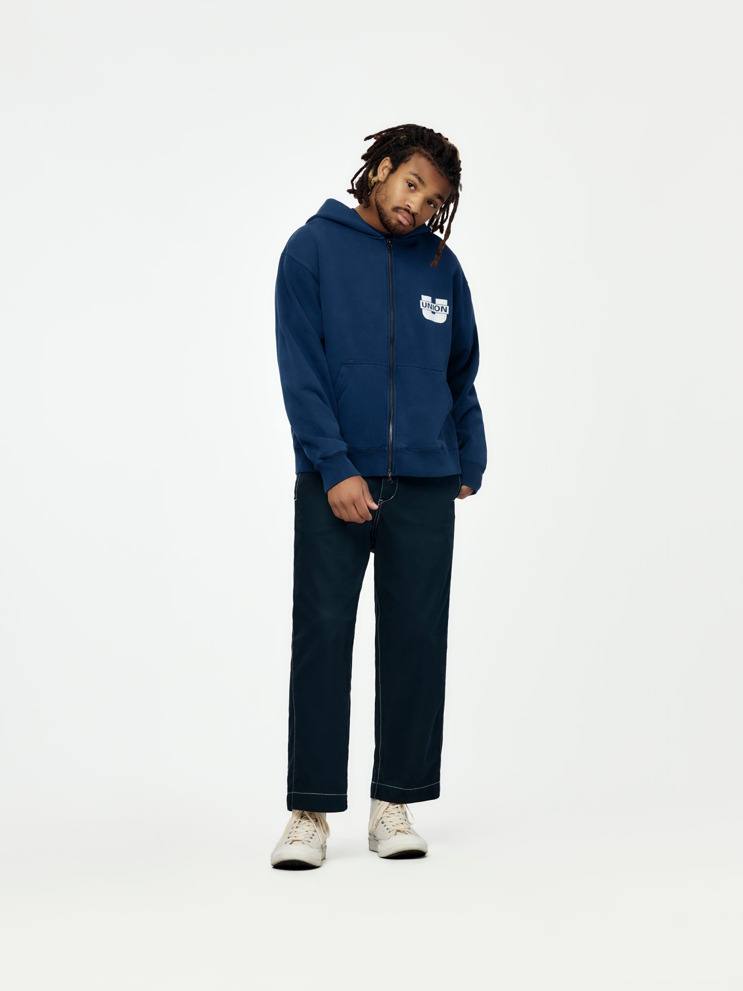 Freight Zip Hood (Vintage Navy)
