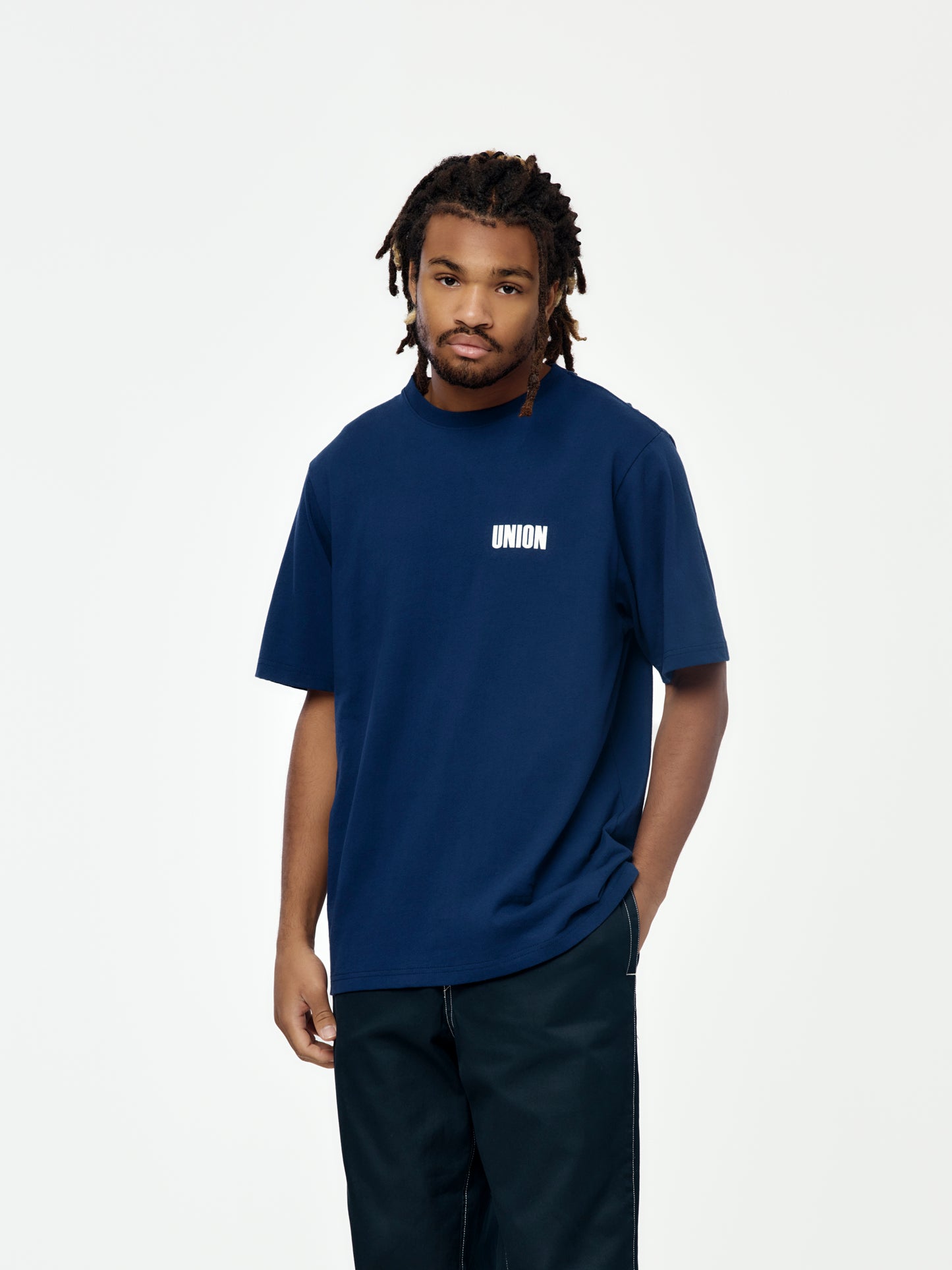 Frontin Tee (Navy