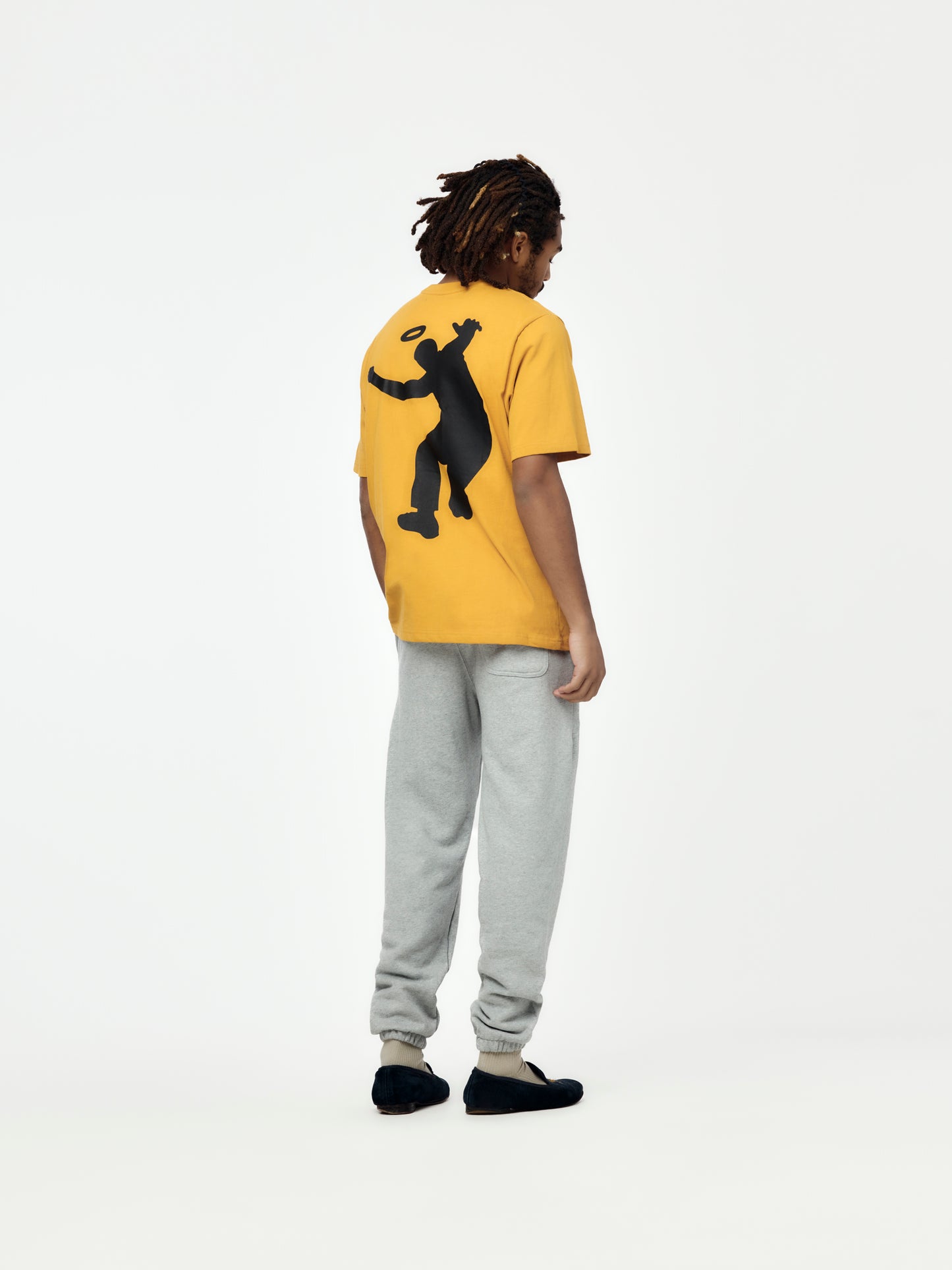 Frontin Tee (Pale Yellow)