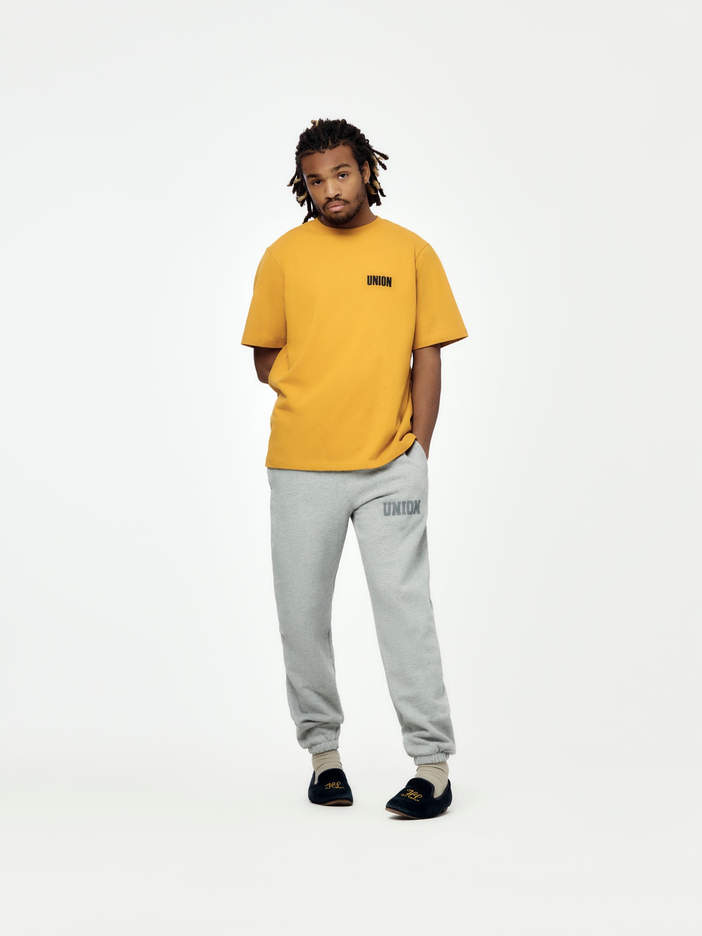Frontin Tee (Pale Yellow)
