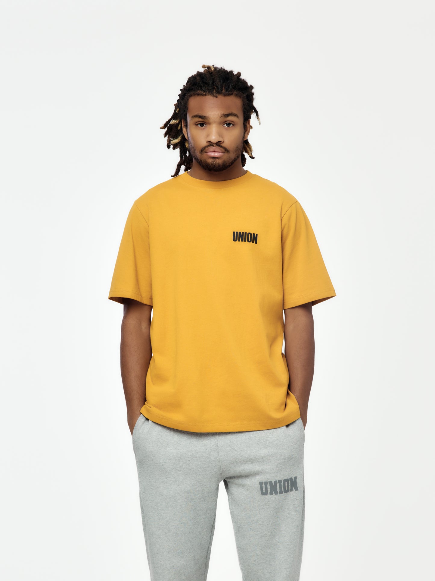 Frontin Tee (Pale Yellow)