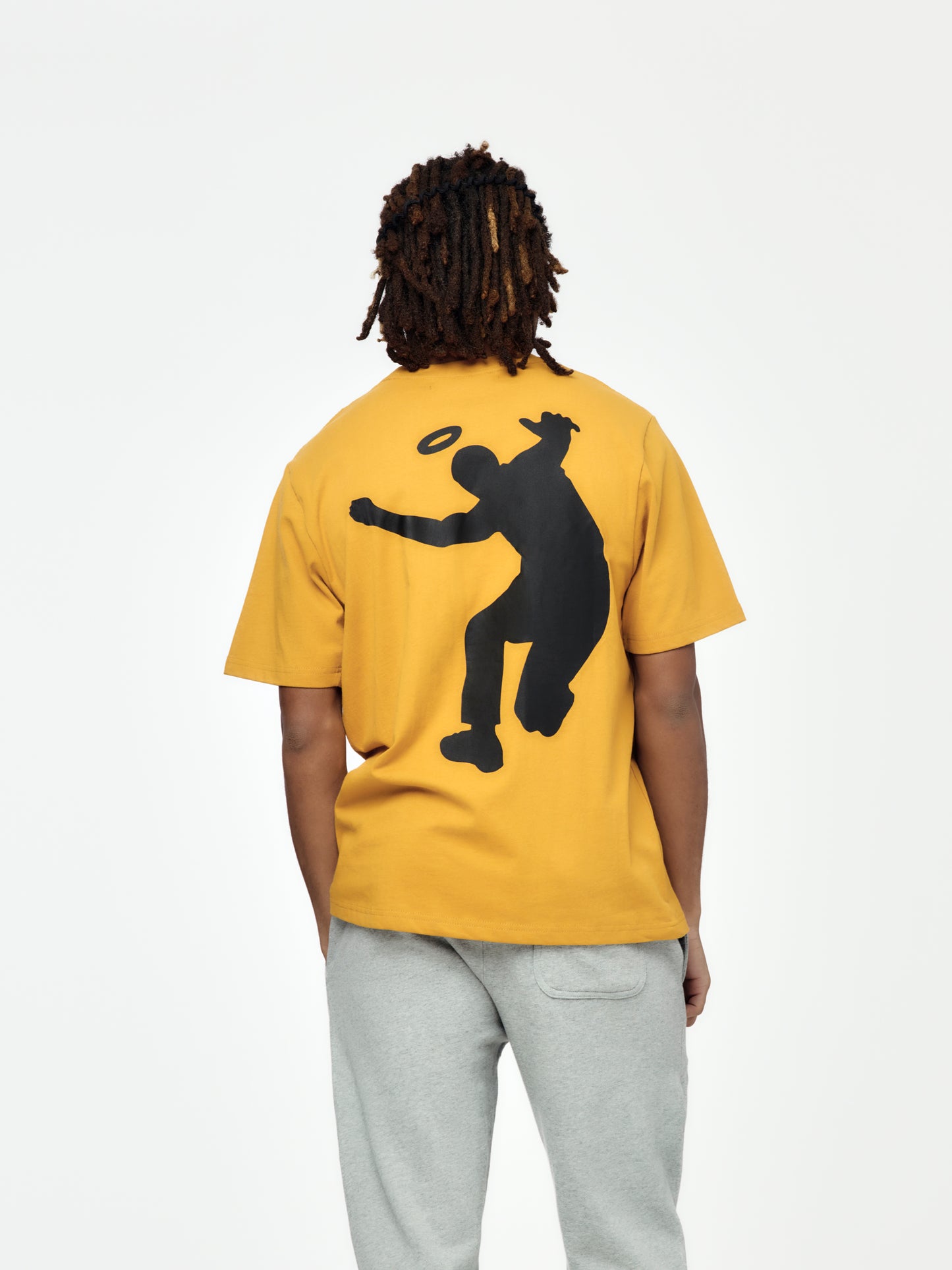 Frontin Tee (Pale Yellow)