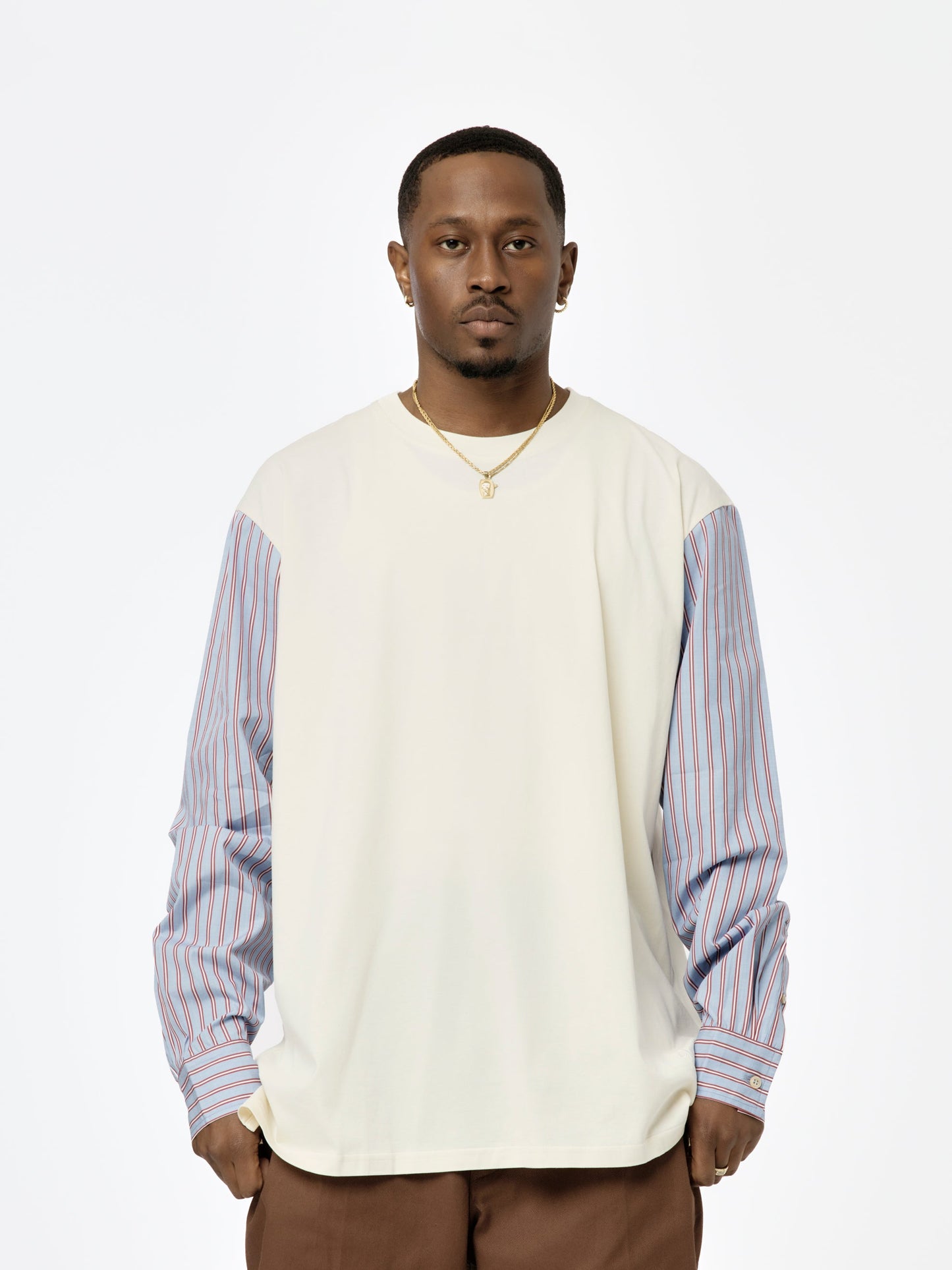 Sight Jersey Shirt (Ivory/Multi)