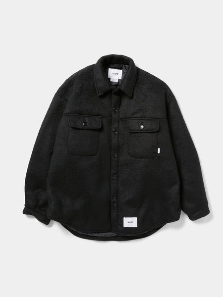 Buy Wtaps WCPO 01 / JACKET / WOPO. SHAGGY (Black) Online at