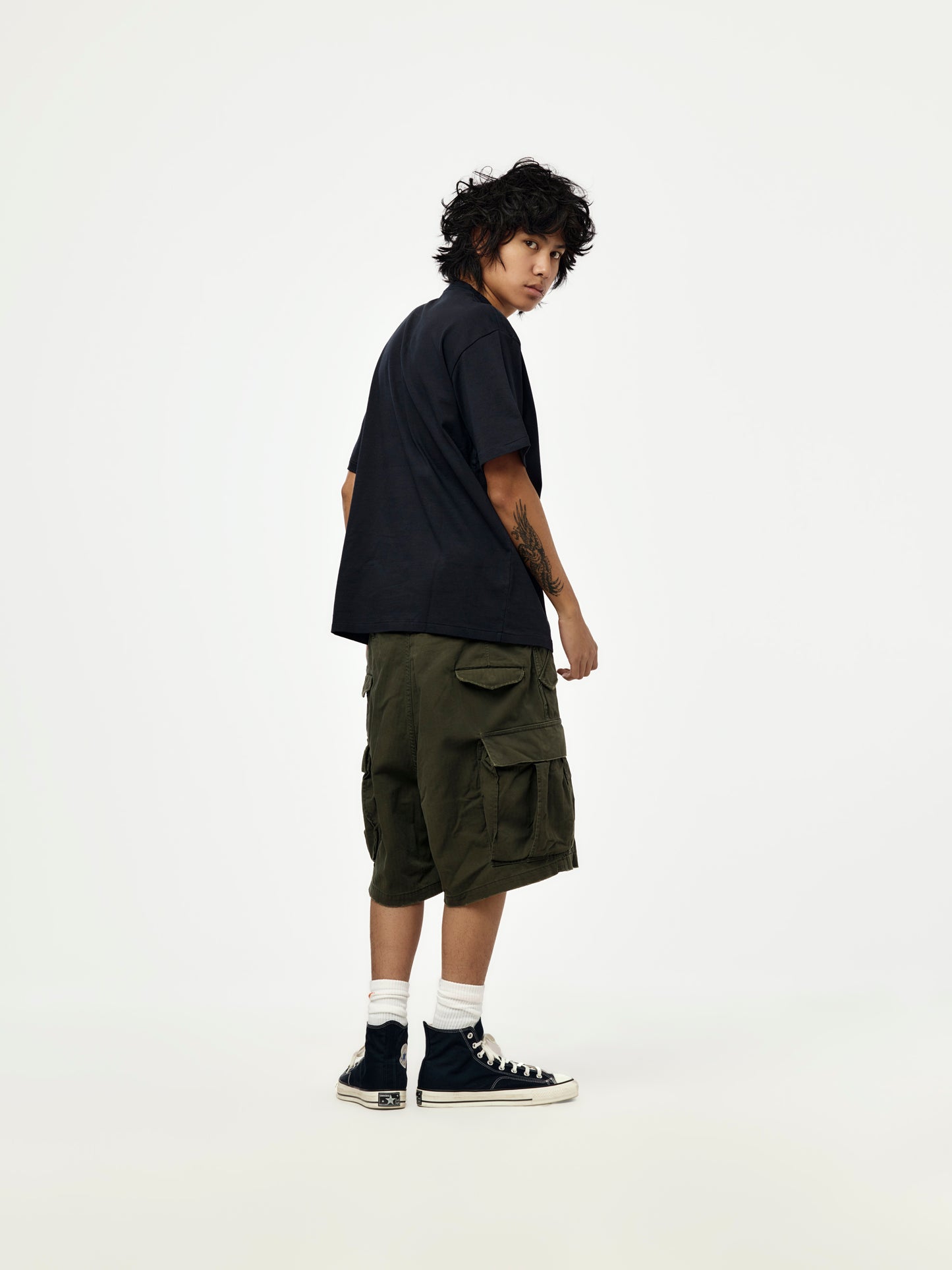 Light Weight T-Shirt (NAVY) (SIS)