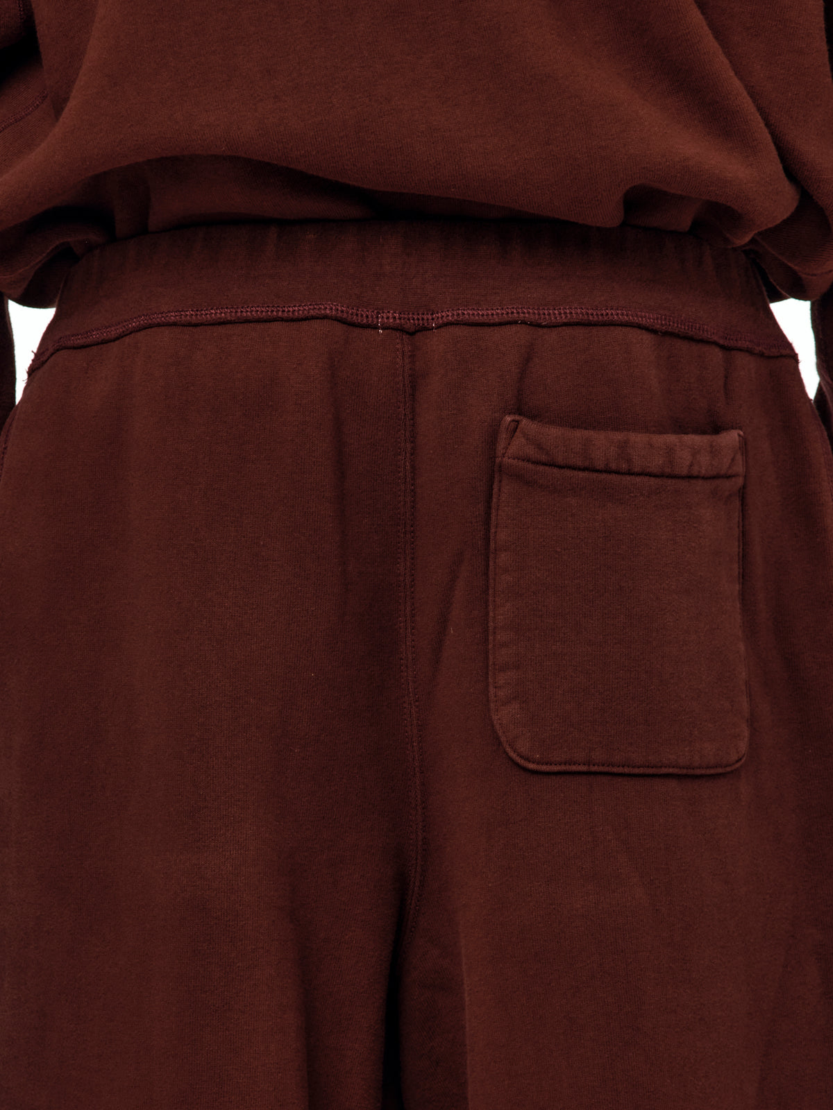 A.PRESSE Vintage Sweatpants (Sis) (Burgundy)