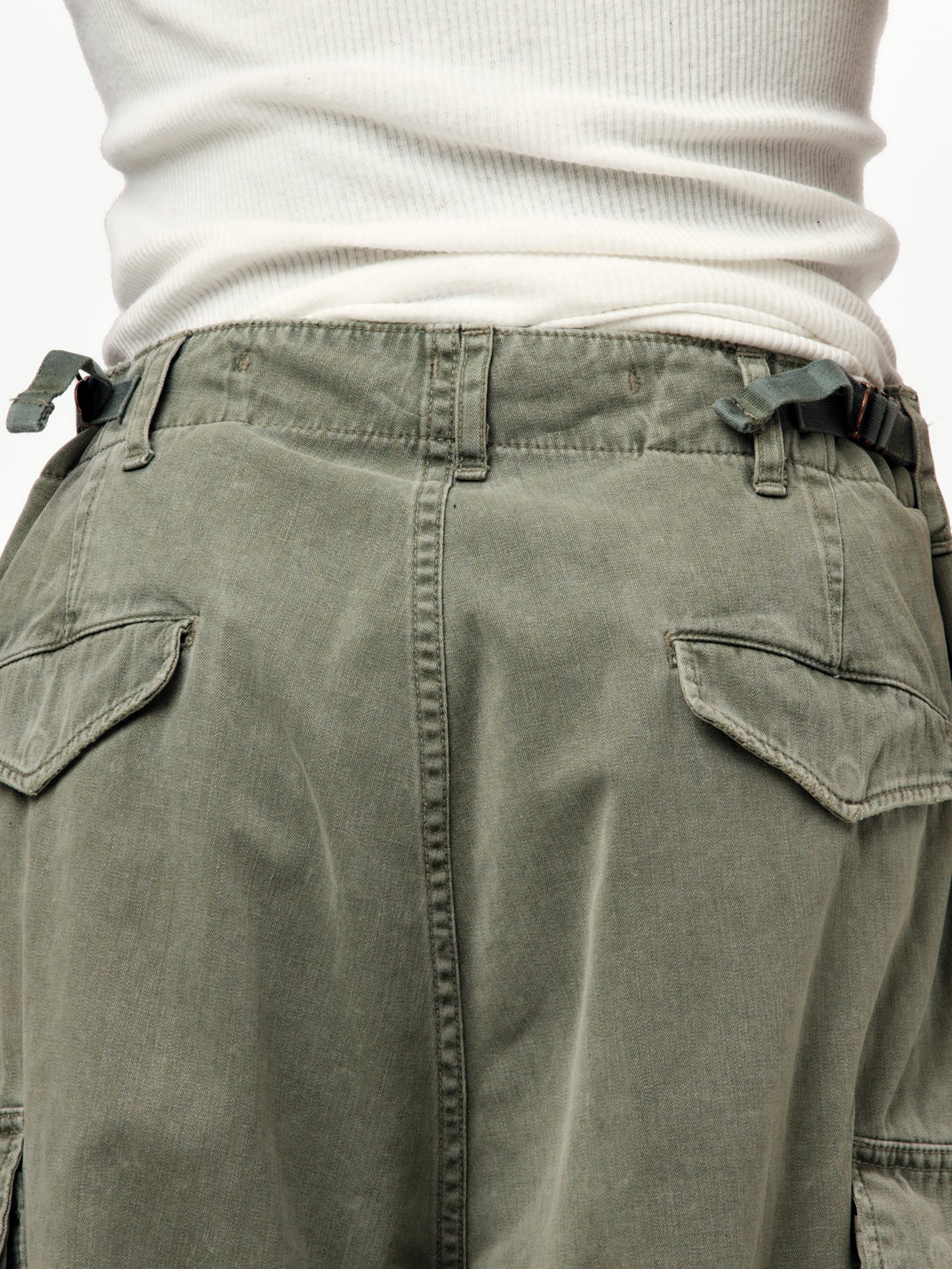 A.PRESSE Vintage Us Army M-51 Field Pants (Sage)