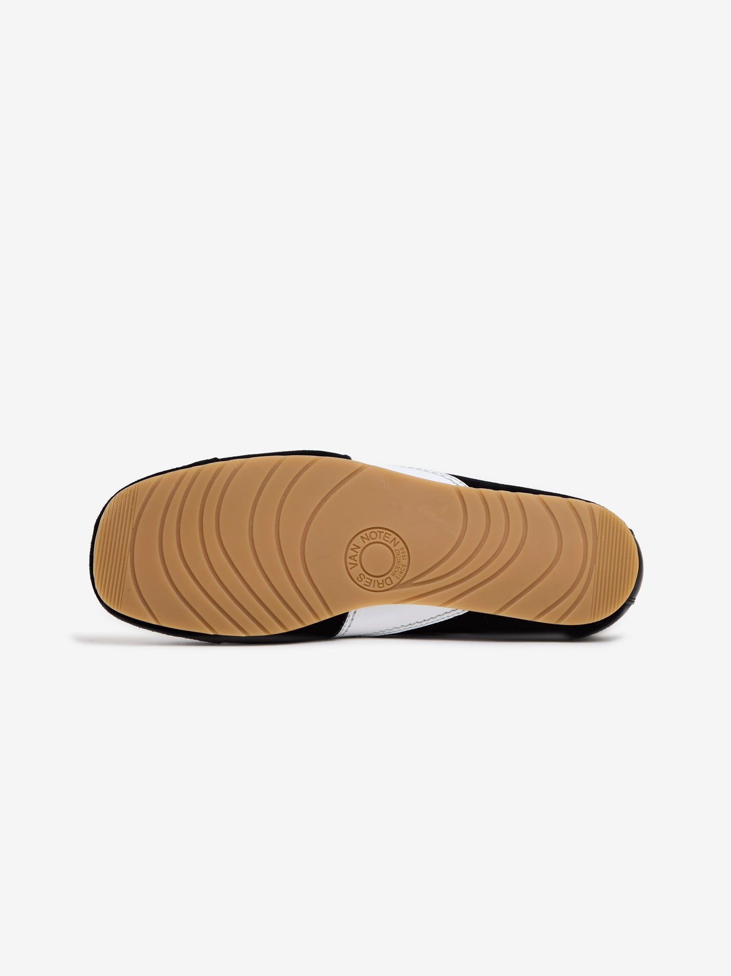 Suede Sneakers (Black/White)