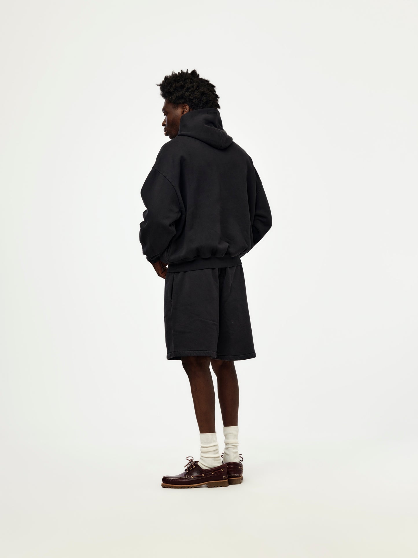 CAMPUS 90'S HOODIE (FADED BLACK)