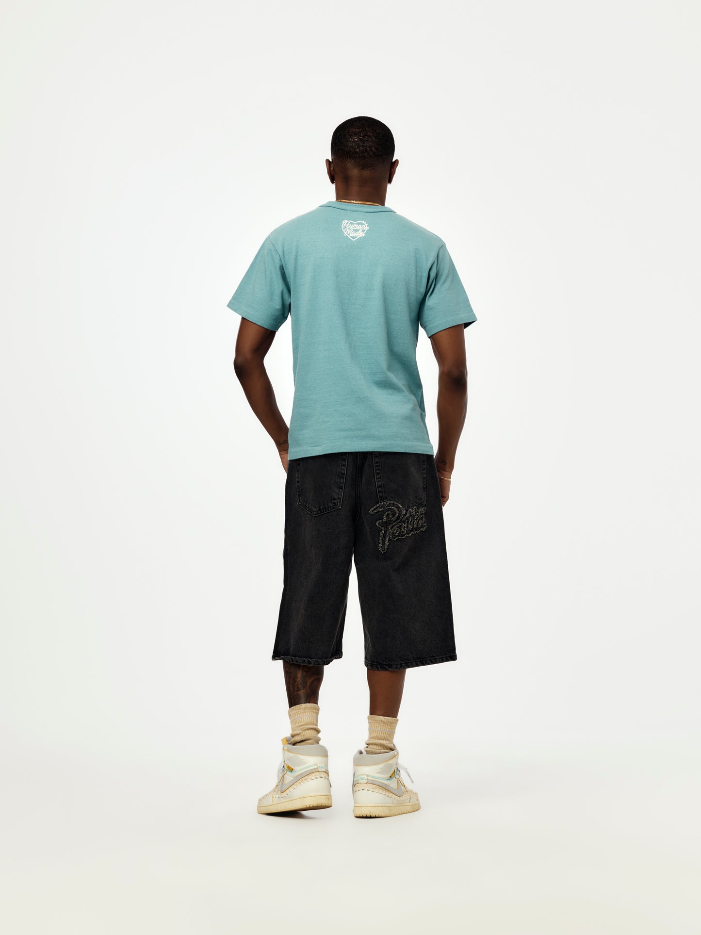 COLOR T-SHIRT HM31CS045 (BLUE)