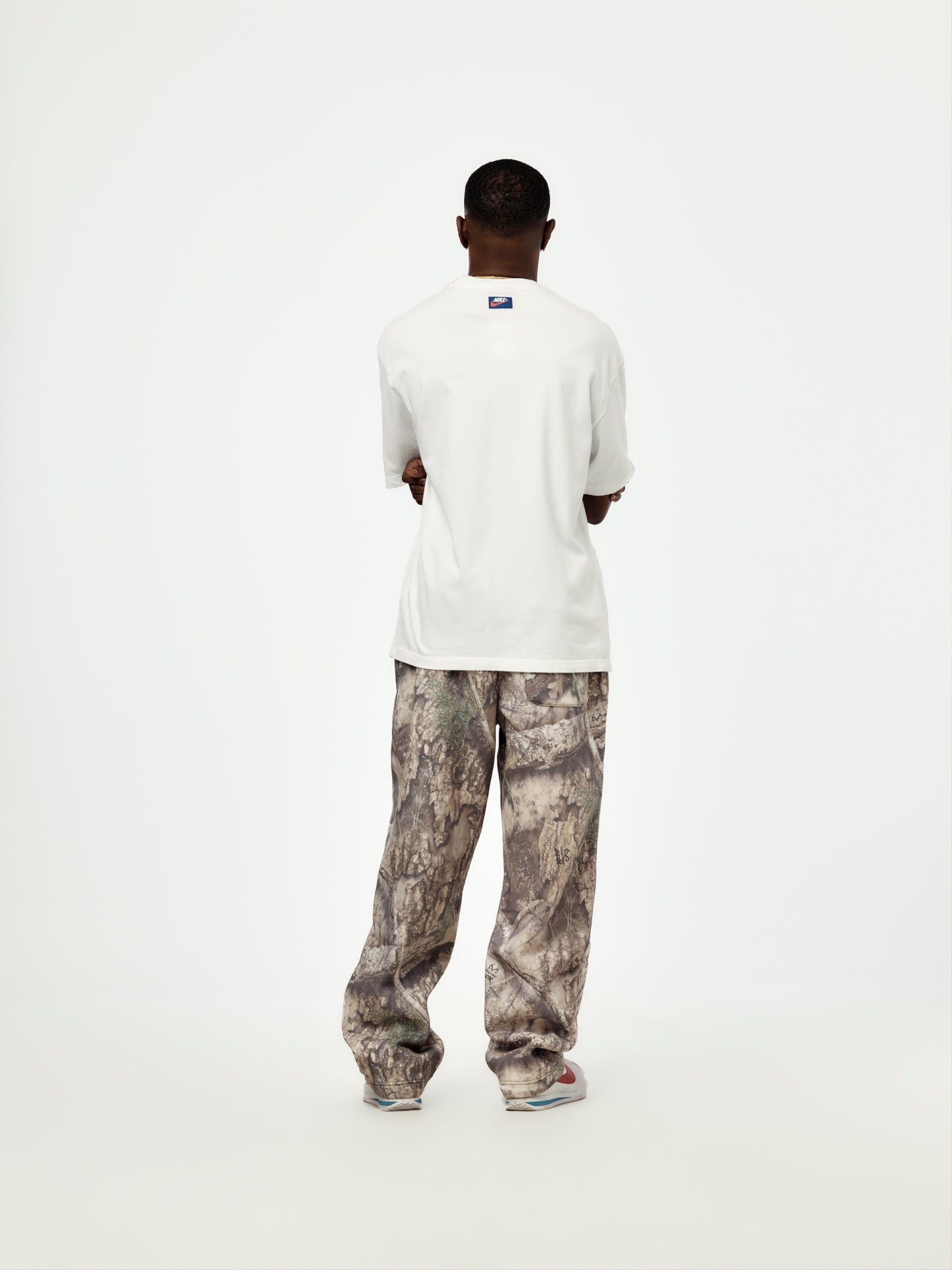 Jordan Flight Essentials Pocket T-Shirt (WHITE/BLACK)