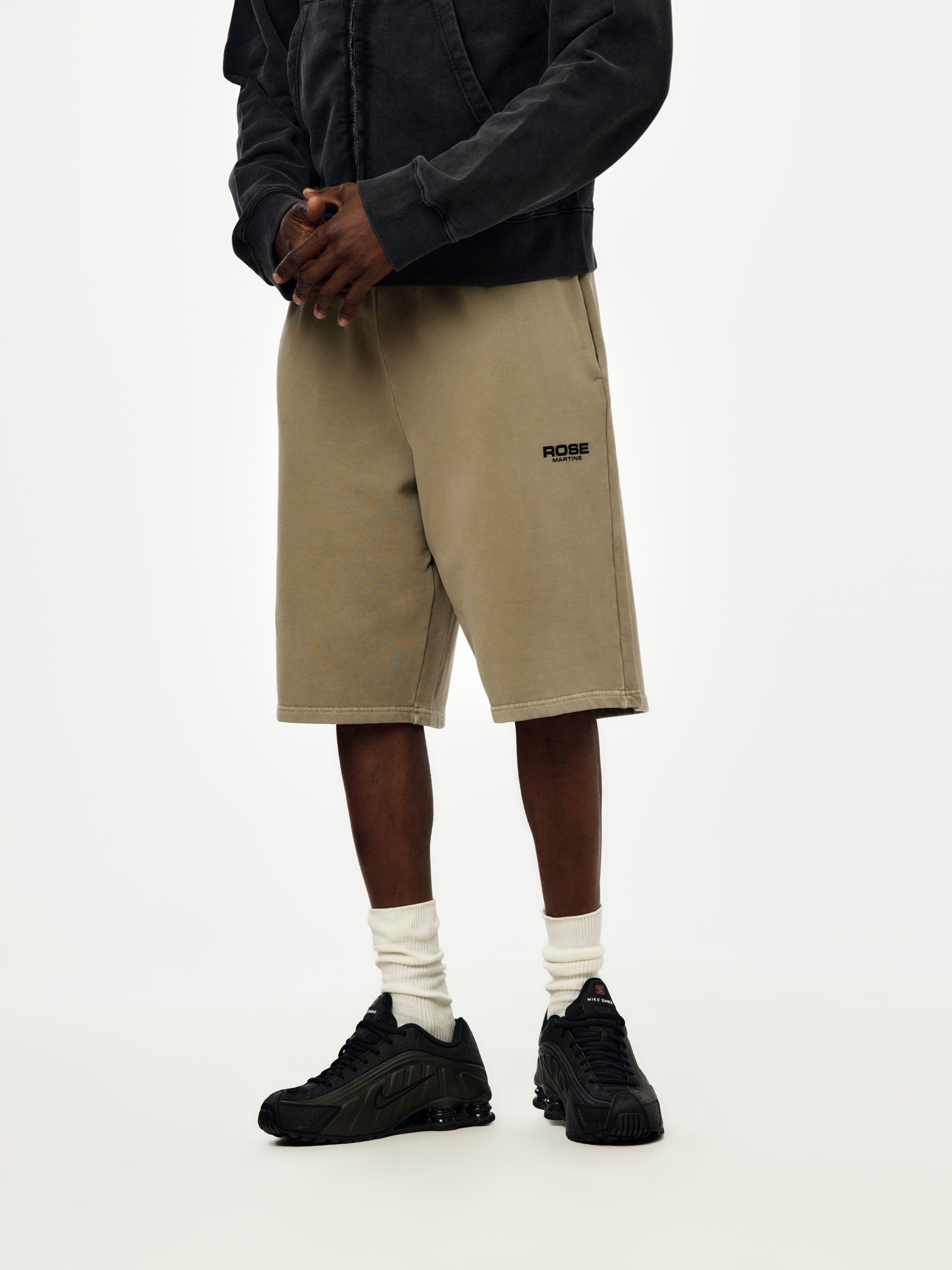 Martine Rose SWEAT SHORT (GREEN SAGE) - UNION LOS ANGELES