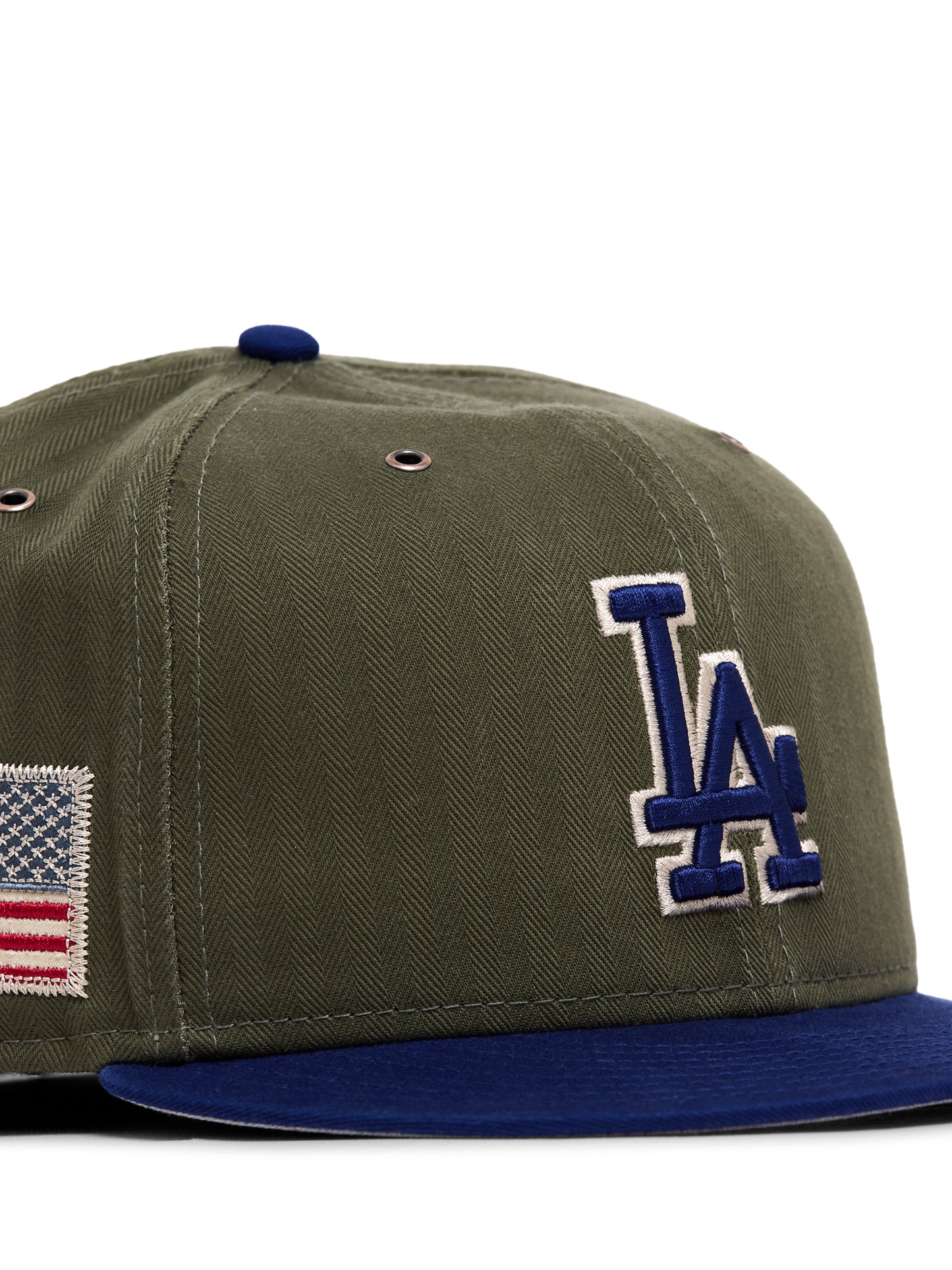 Dodgers American Herringbone 59FIFTY Pre-Curved Cap