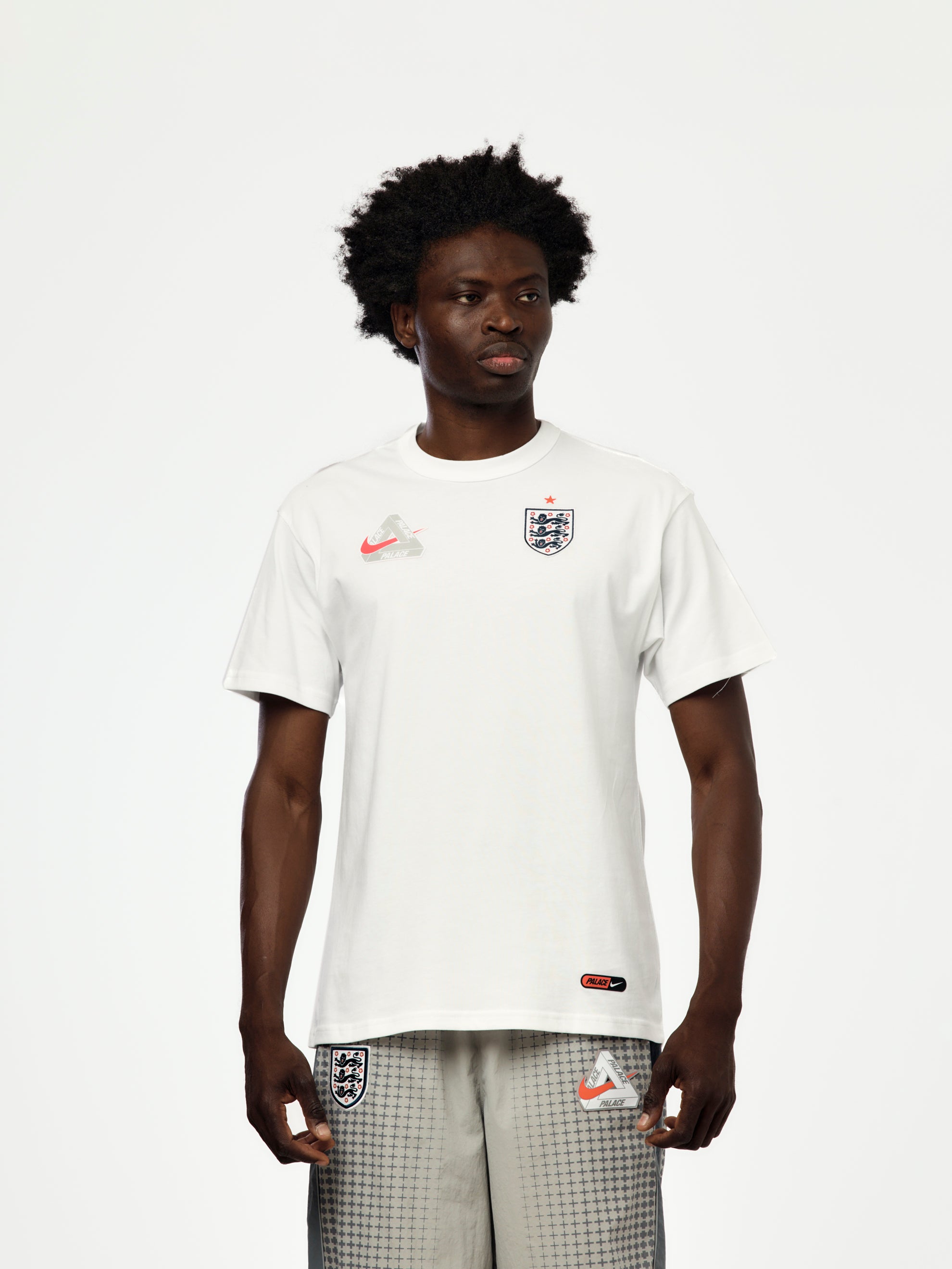Nike England x Palace x Nike T-Shirt (White) - UNION LOS ANGELES