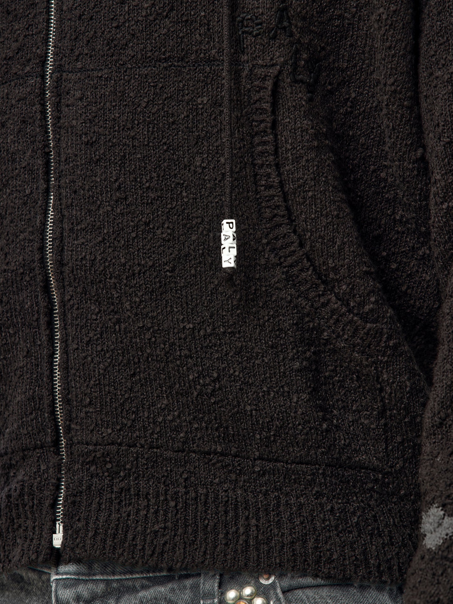 Casentino Knitted Hoodie (Black)