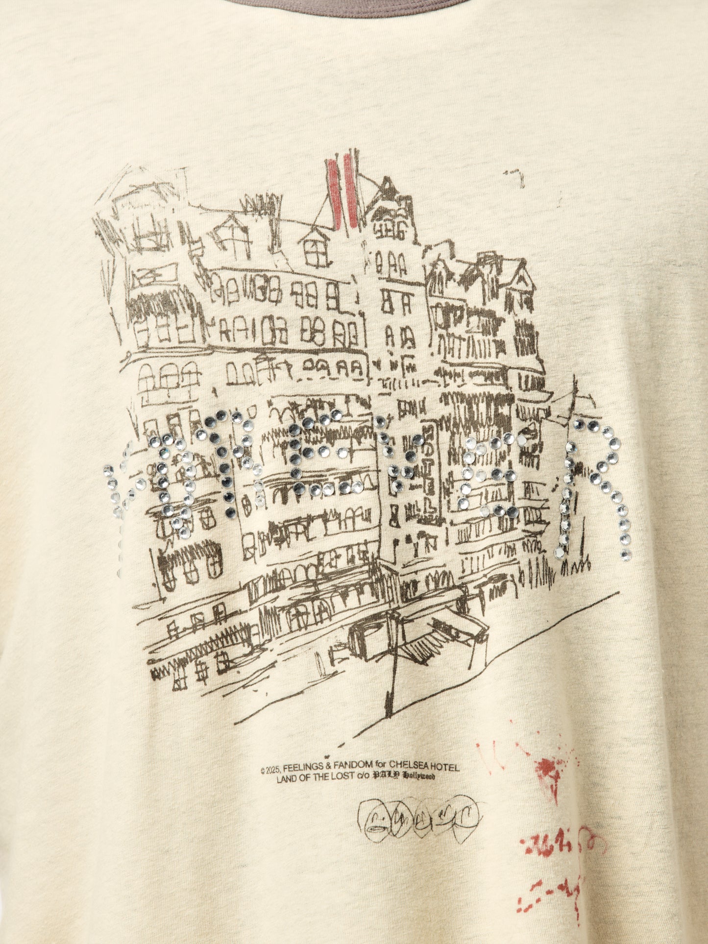 CHELSEay Hotel Tee (Vintage Cream)