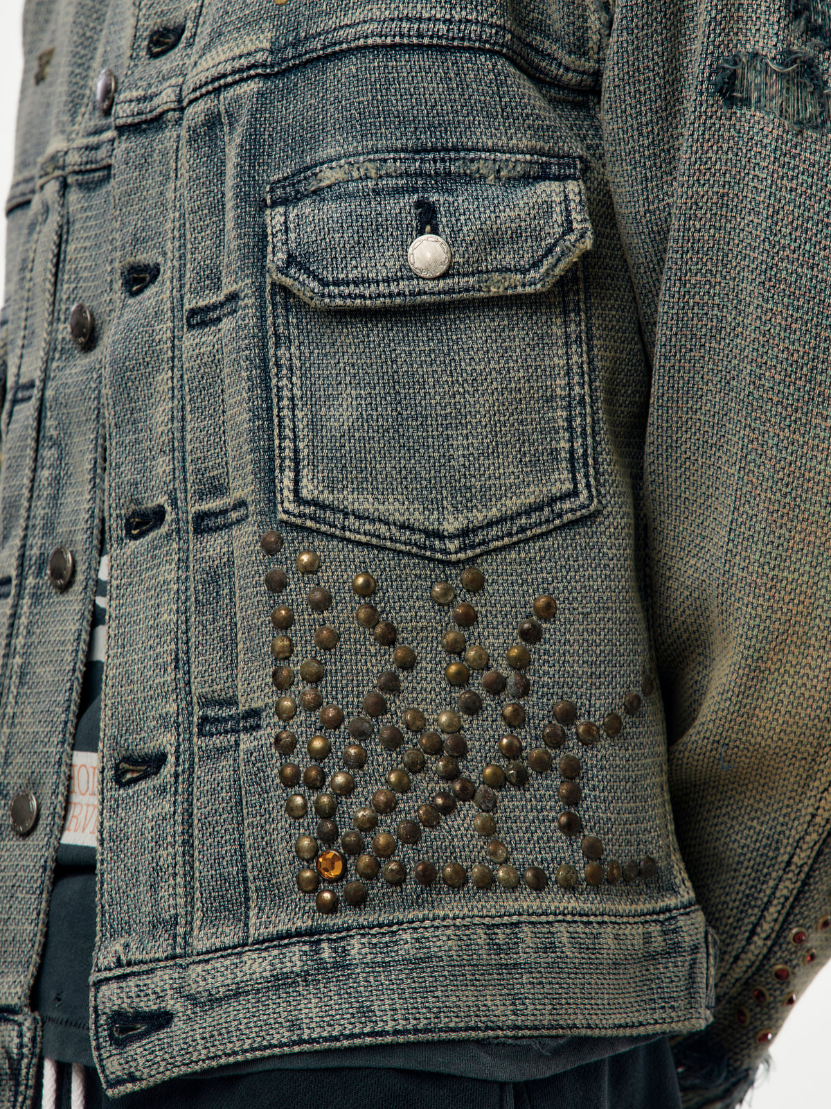 REBELDE TYPE 2 DENIM JACKET (MID WASH DENIM)